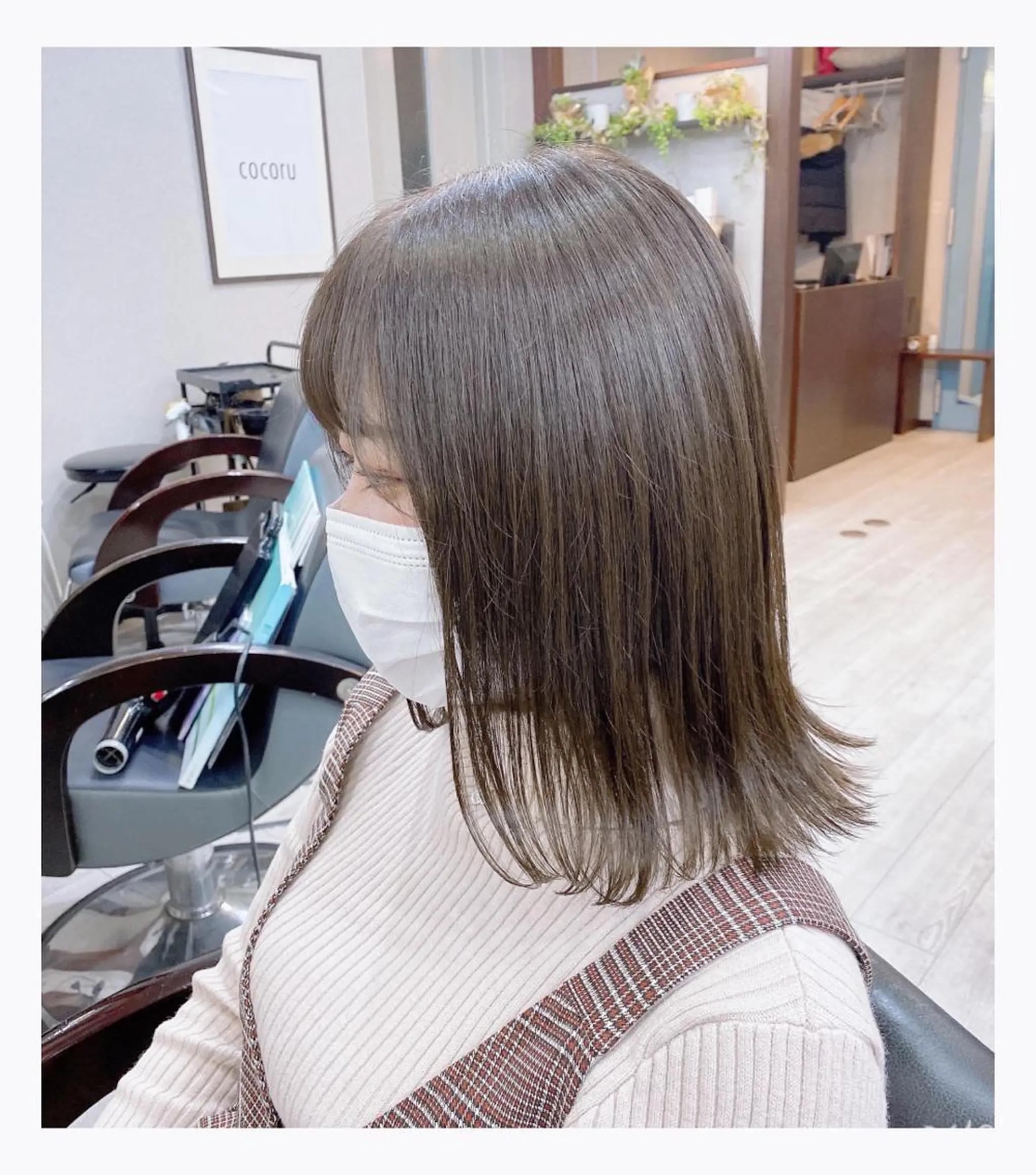 ミディアム カラー グレージュ ヘアカラー トリートメント cocoru所属・＊横浜駅＊ 金子 誠也のヘアスタイル