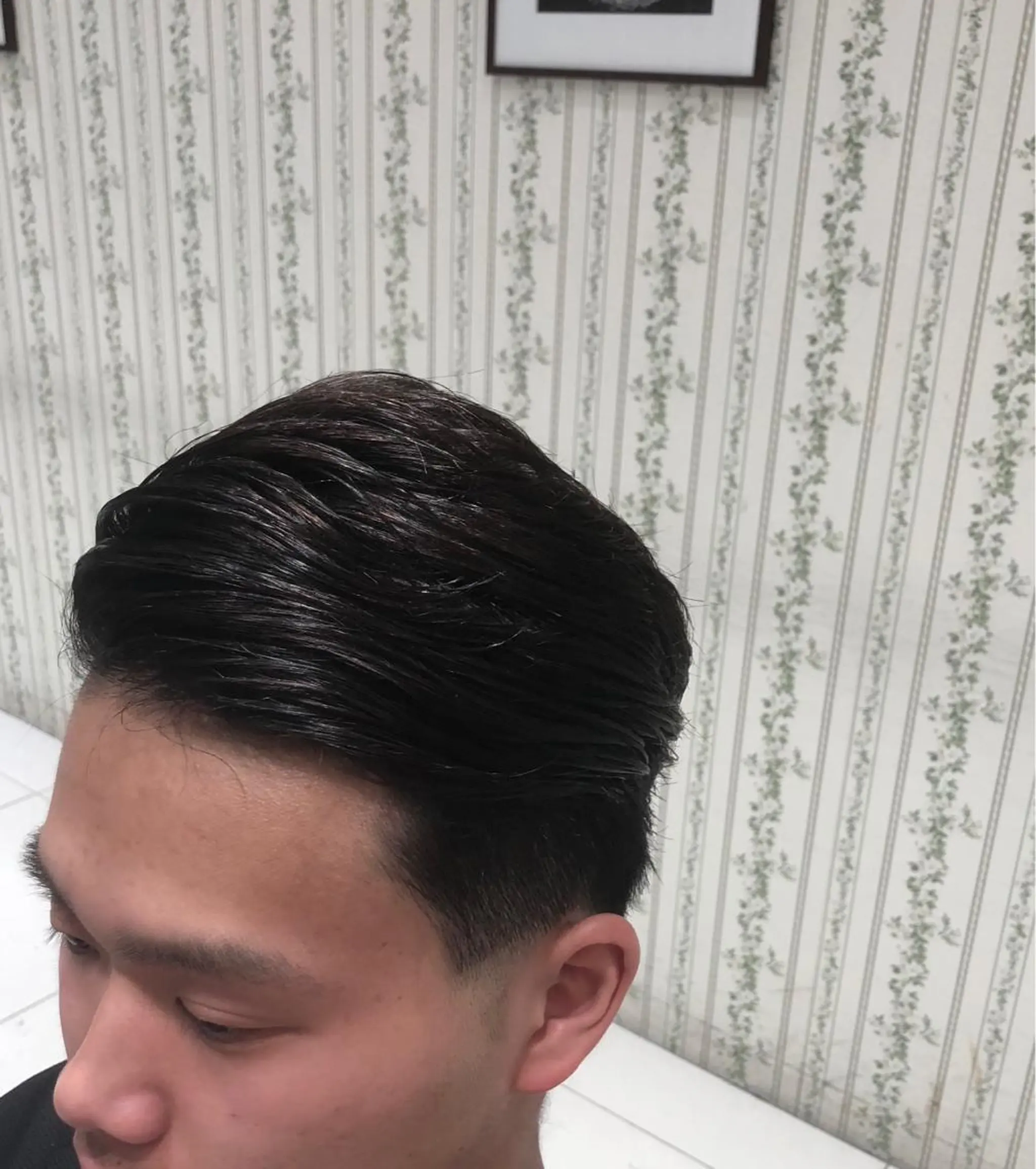 ショート メンズ フェードカット アンドウ ユウ/ レイヤーカット/韓国のヘアスタイル