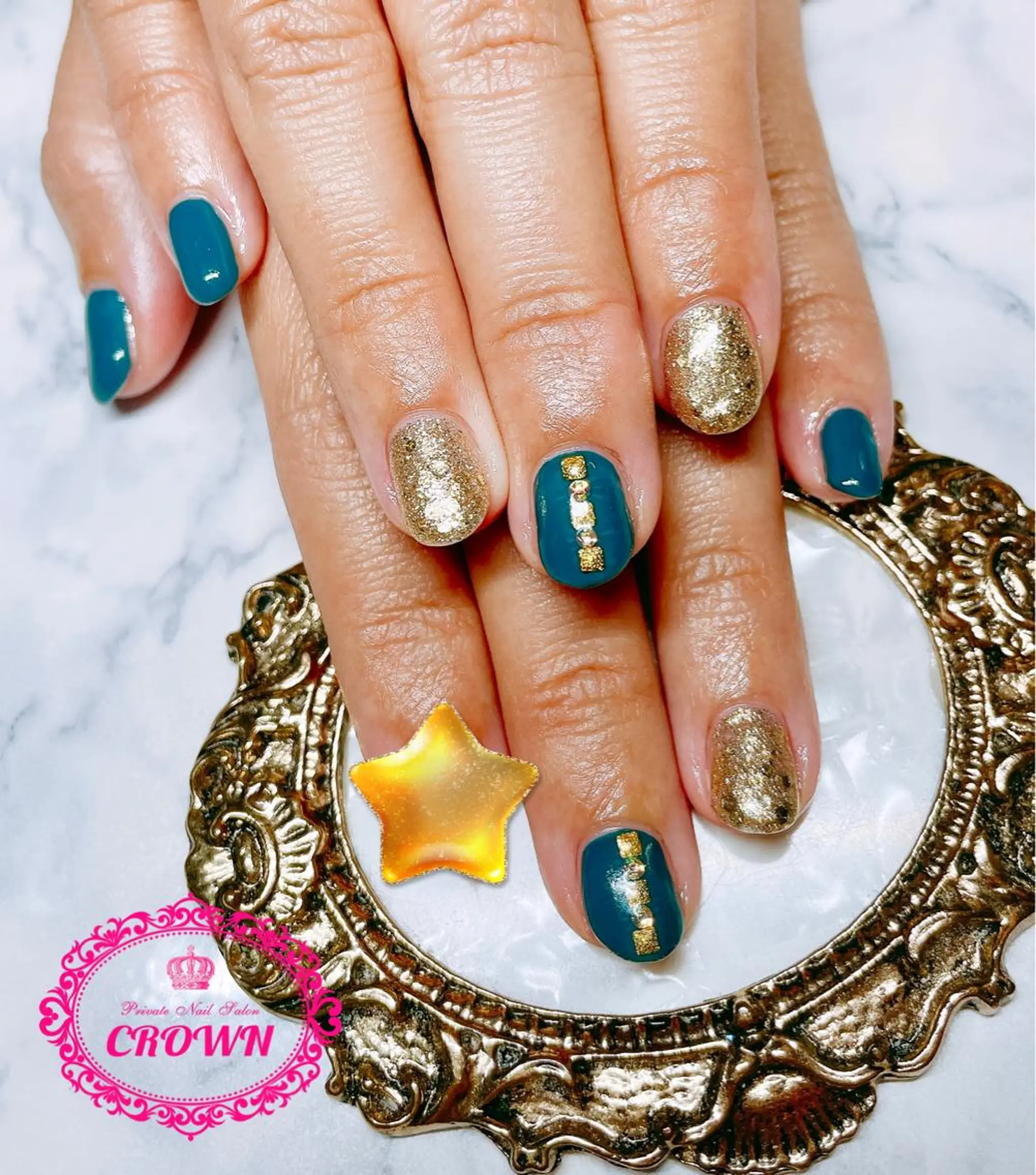 ネイル CROWN プライベートサロンのネイルデザイン