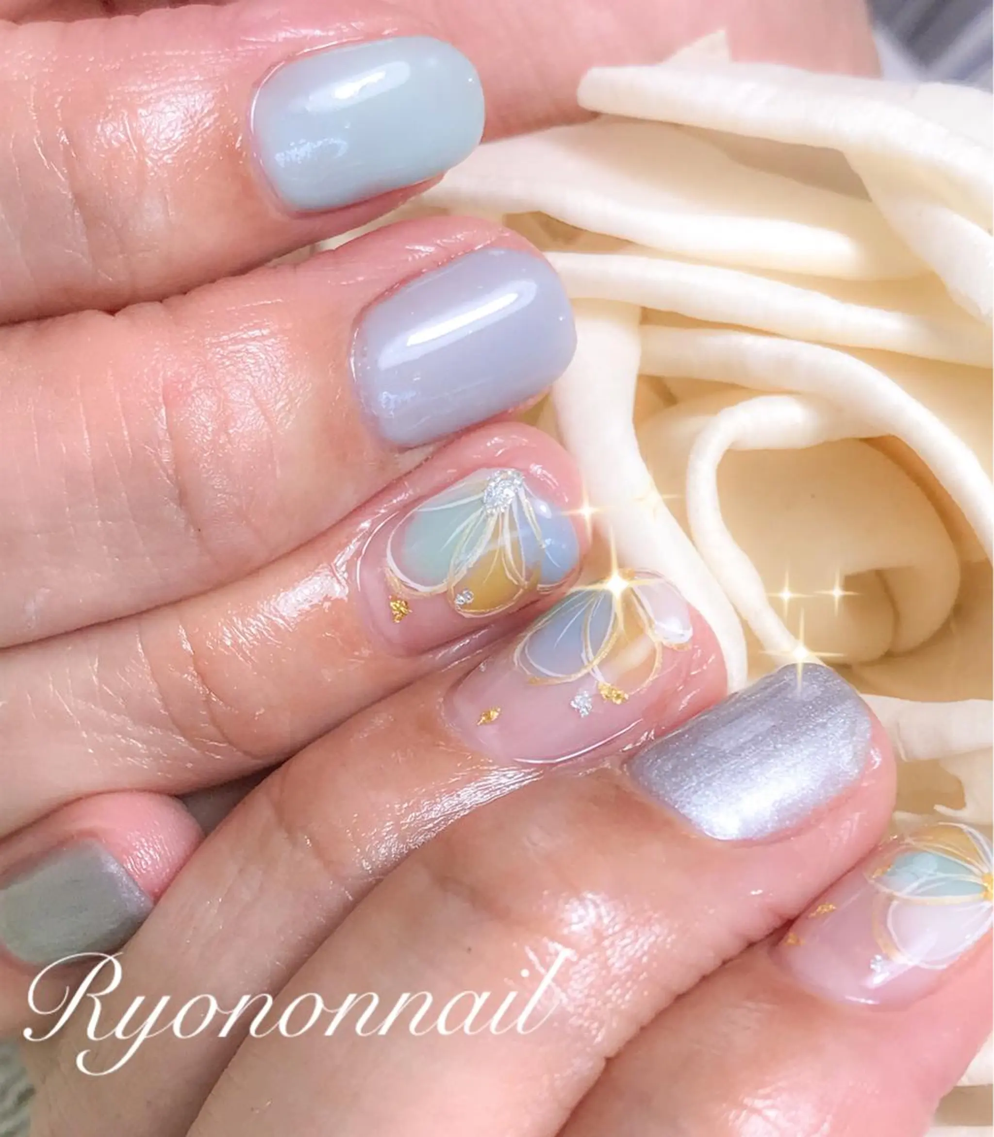 ネイル Ryononnail(リョノンネイル)所属・Ryononnail 上谷典子のネイルデザイン
