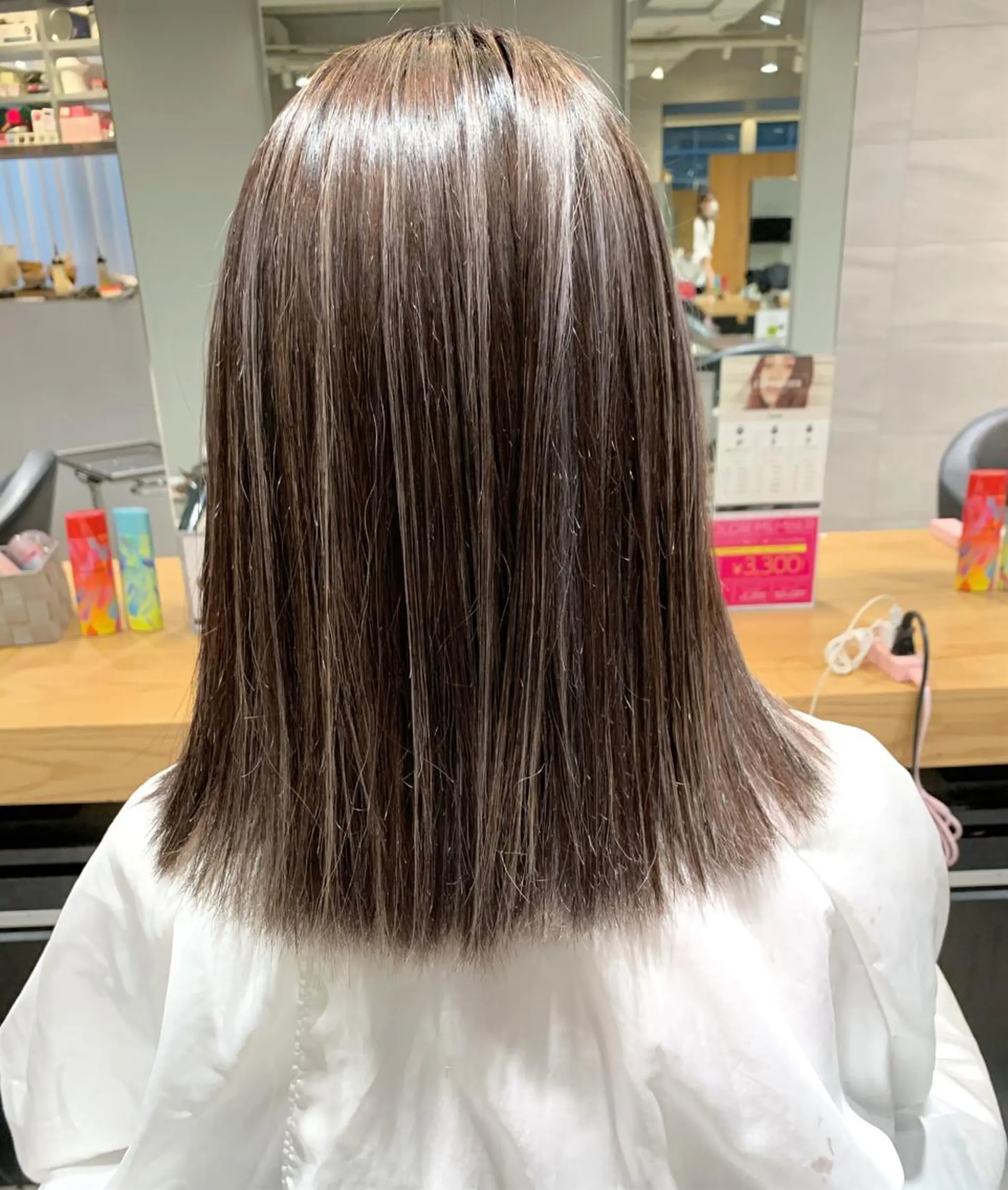 ミディアム カラー パーマ ヘアアレンジ メンズ キッズ ネイル マツエク・マツパ 酸性ストレート 髪質改善大槻勇樹のヘアスタイル