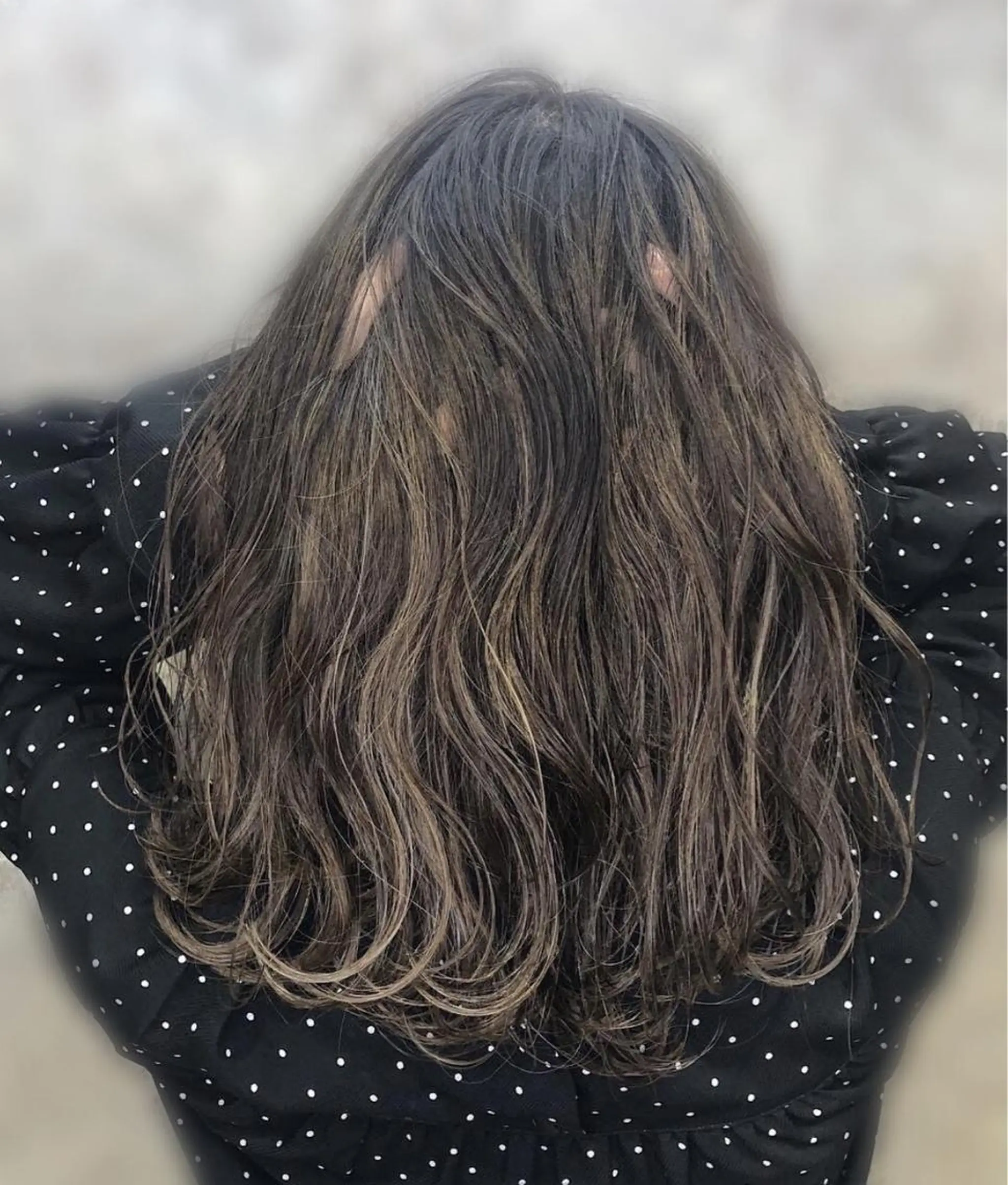 ロング カラー ケアブリーチ /髪質 改善/古橋圭史郎のヘアスタイル