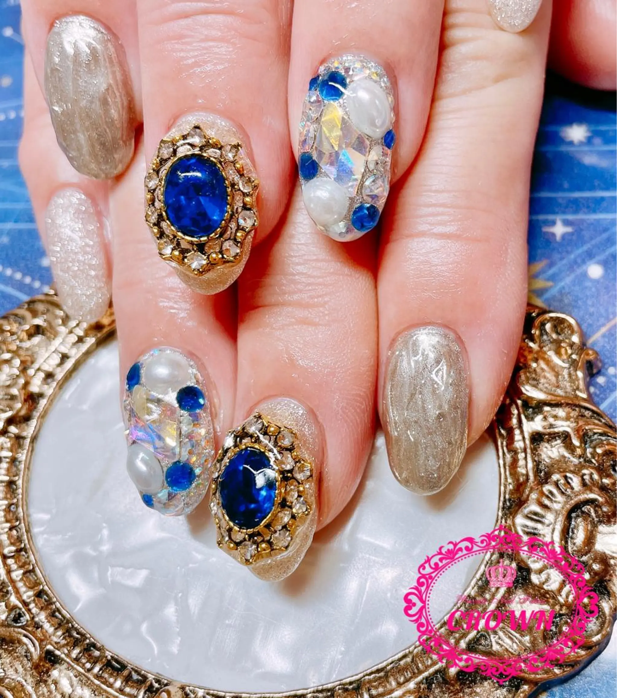 ネイル CROWN プライベートサロンのネイルデザイン