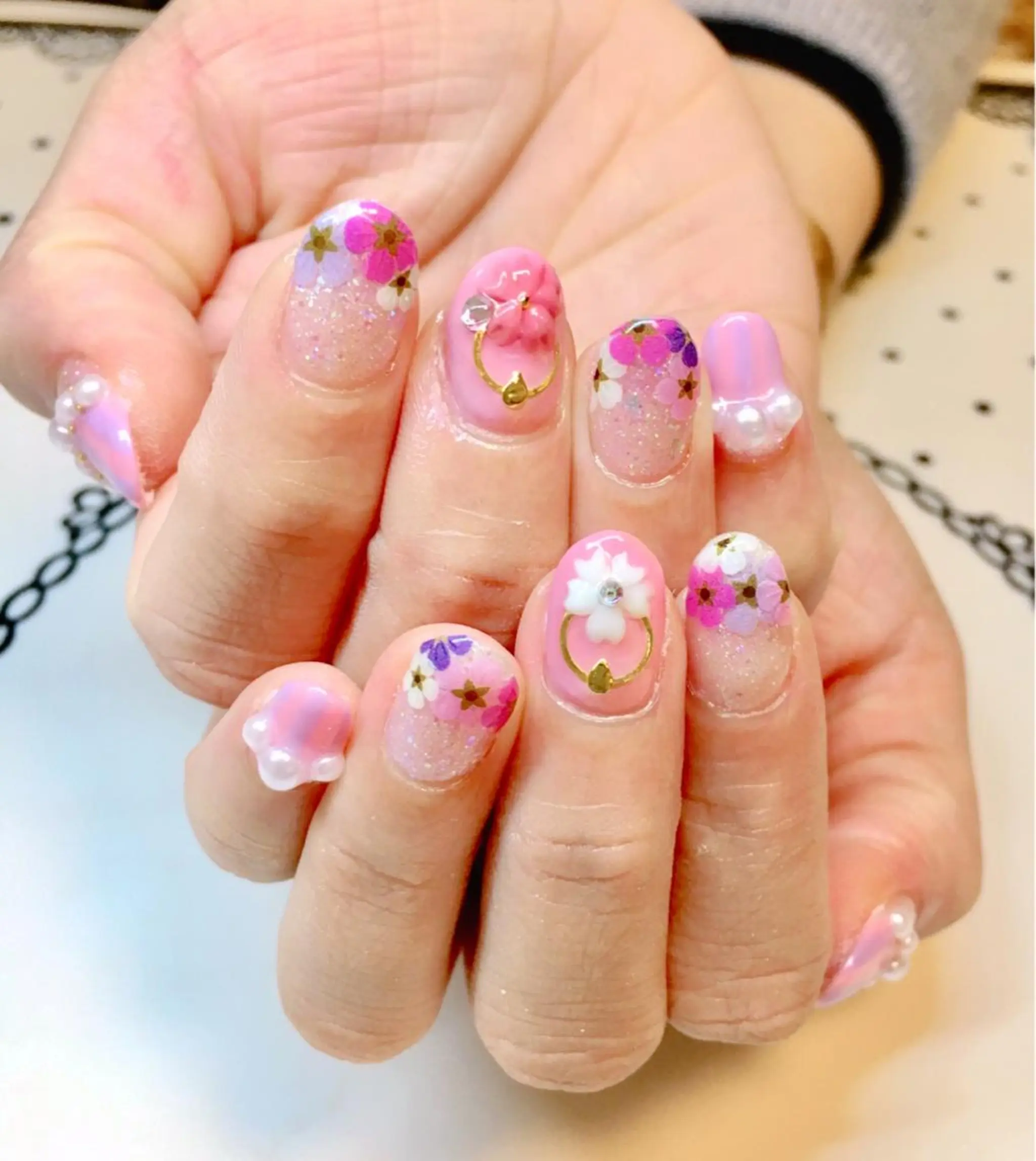 ネイル ハンドネイル nailsalon sugarr所属・nailist cocoのネイルデザイン
