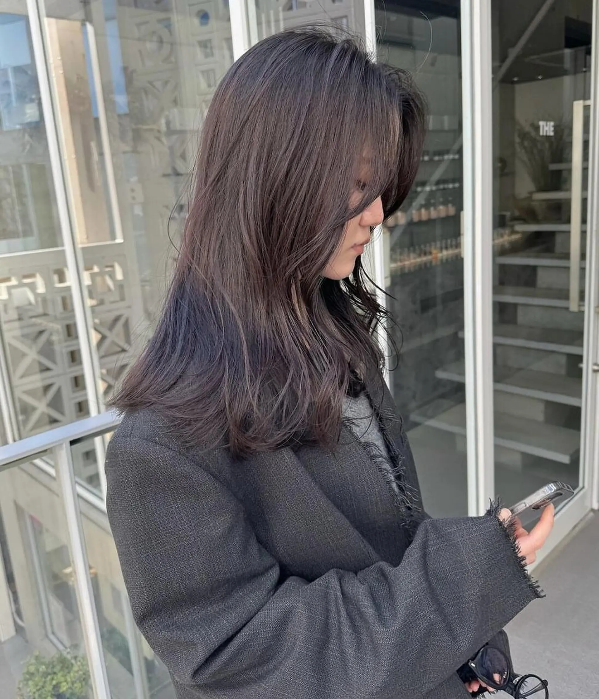 ロング 🎀韓国/艶髪/暗髪 🎀 柚月🫧立川駅のヘアスタイル