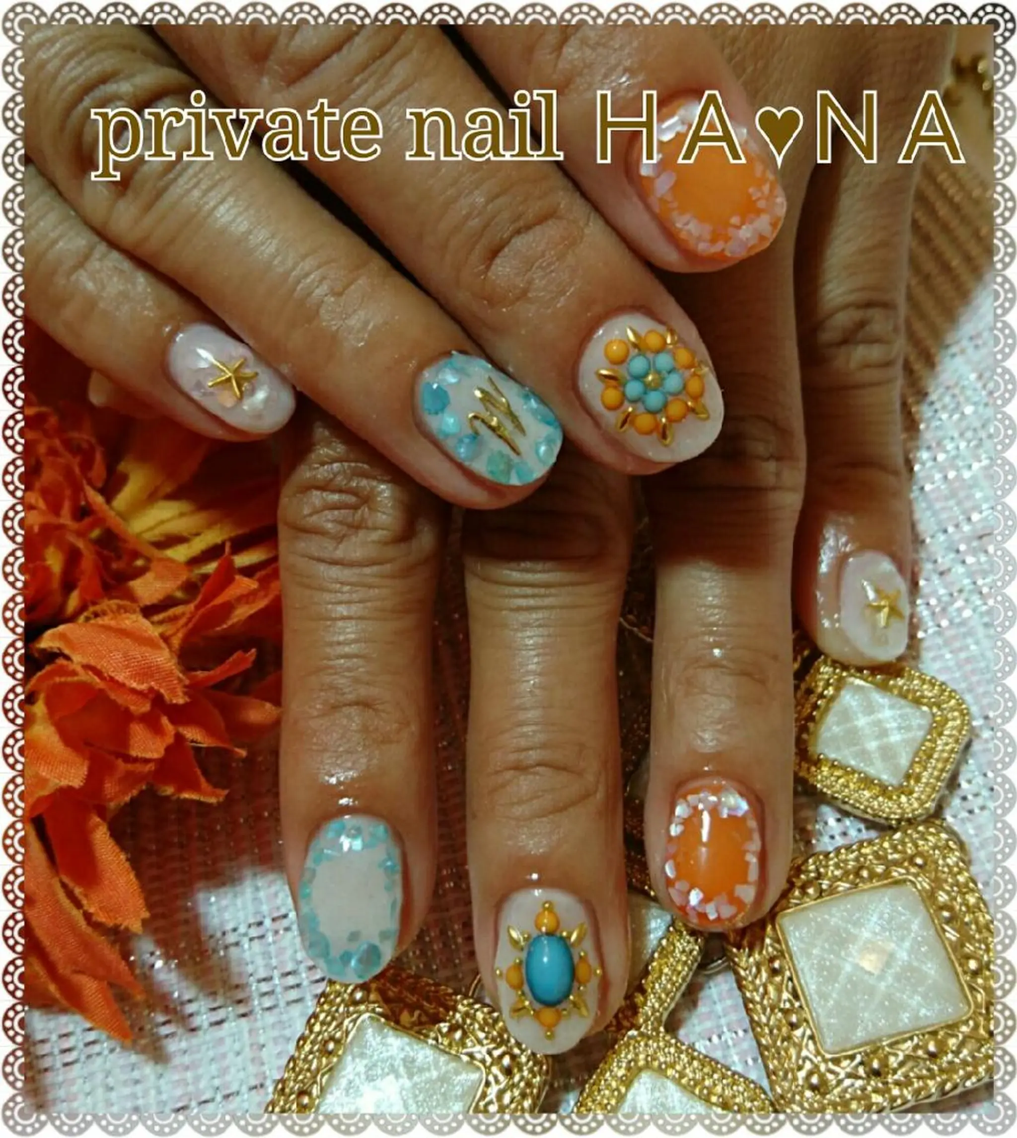 ネイル ショート まつエク プライベートサロン HA♥NAのマツエク・マツパデザイン