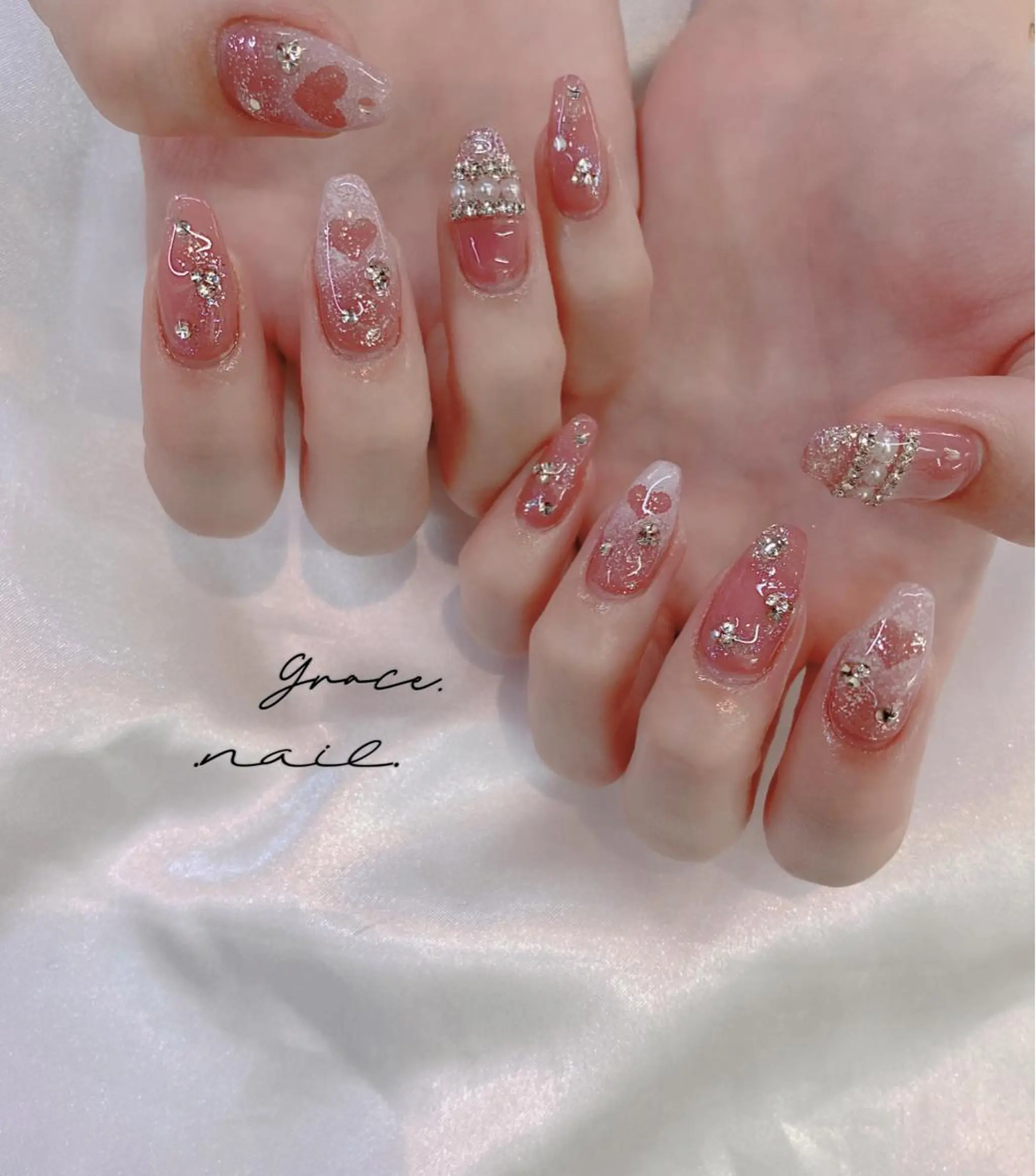 ネイル ハンドネイル ☆*｡Grace Nail｡*☆のネイルデザイン