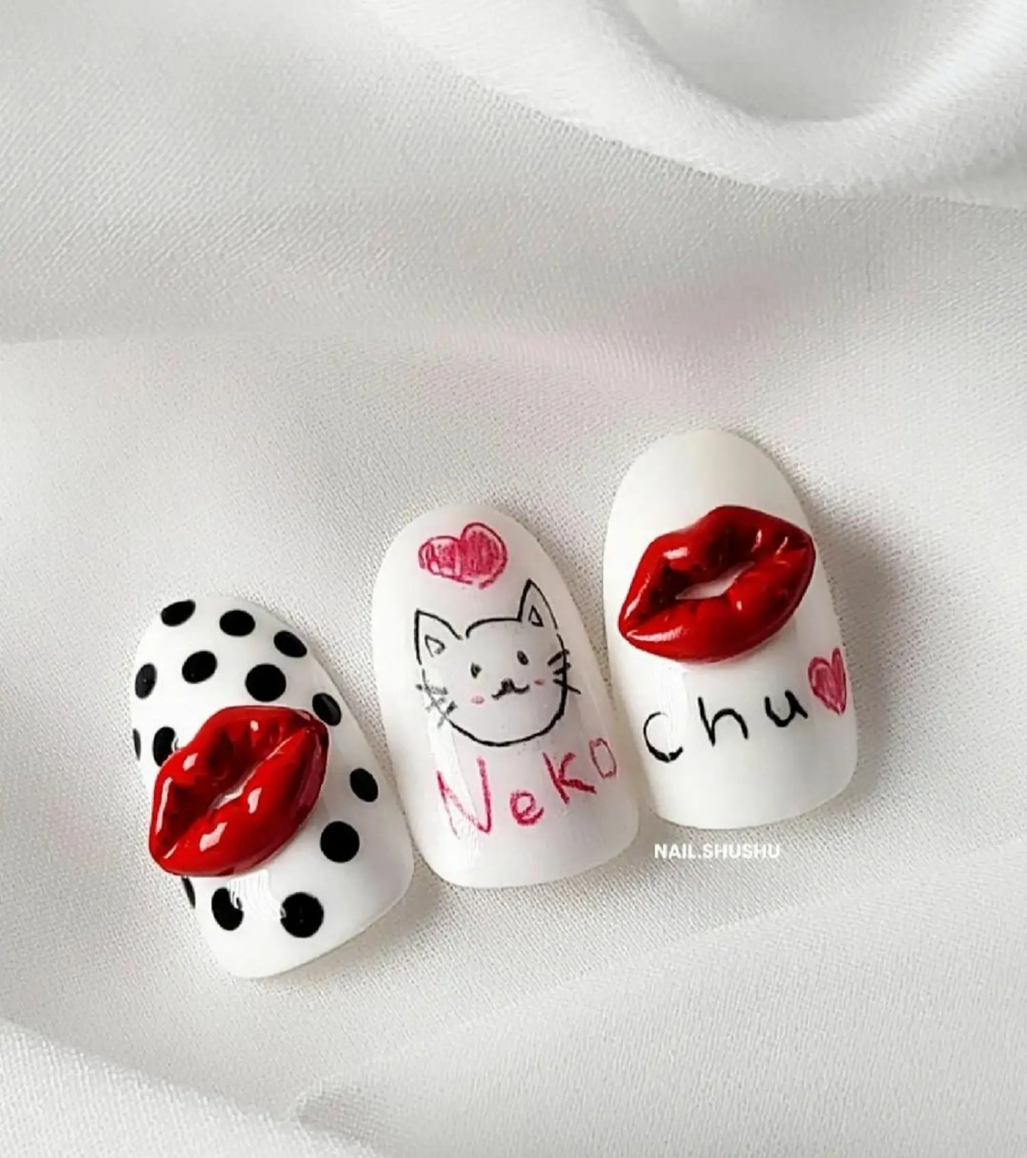 ネイル 持ち込み ニュアンスネイル ワンカラーネイル シンプルネイル 夏ネイル 3dパーツ/流行り 👧shushu❤️のネイルデザイン