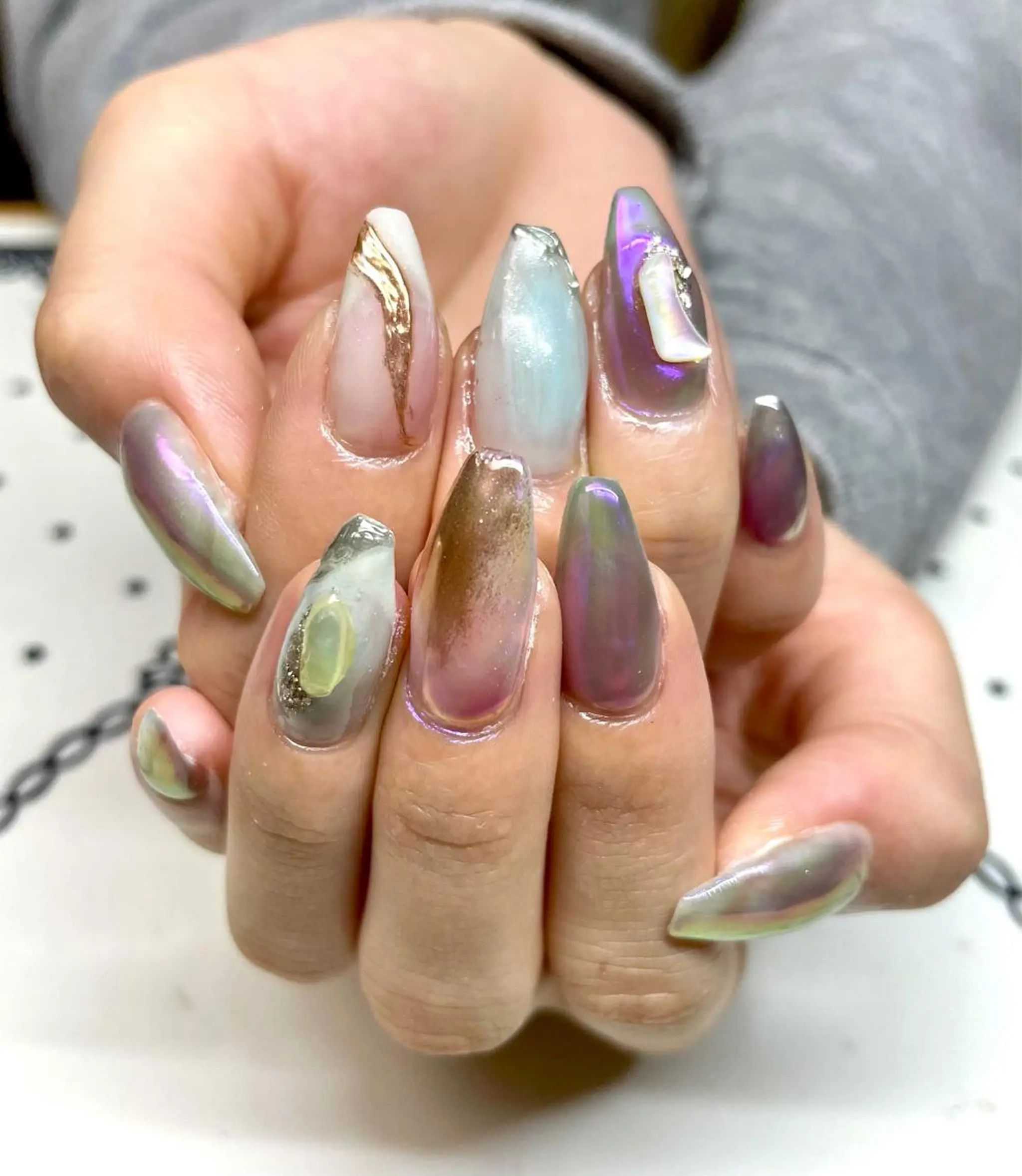 ネイル ハンドネイル nailsalon sugarr所属・nailist cocoのネイルデザイン
