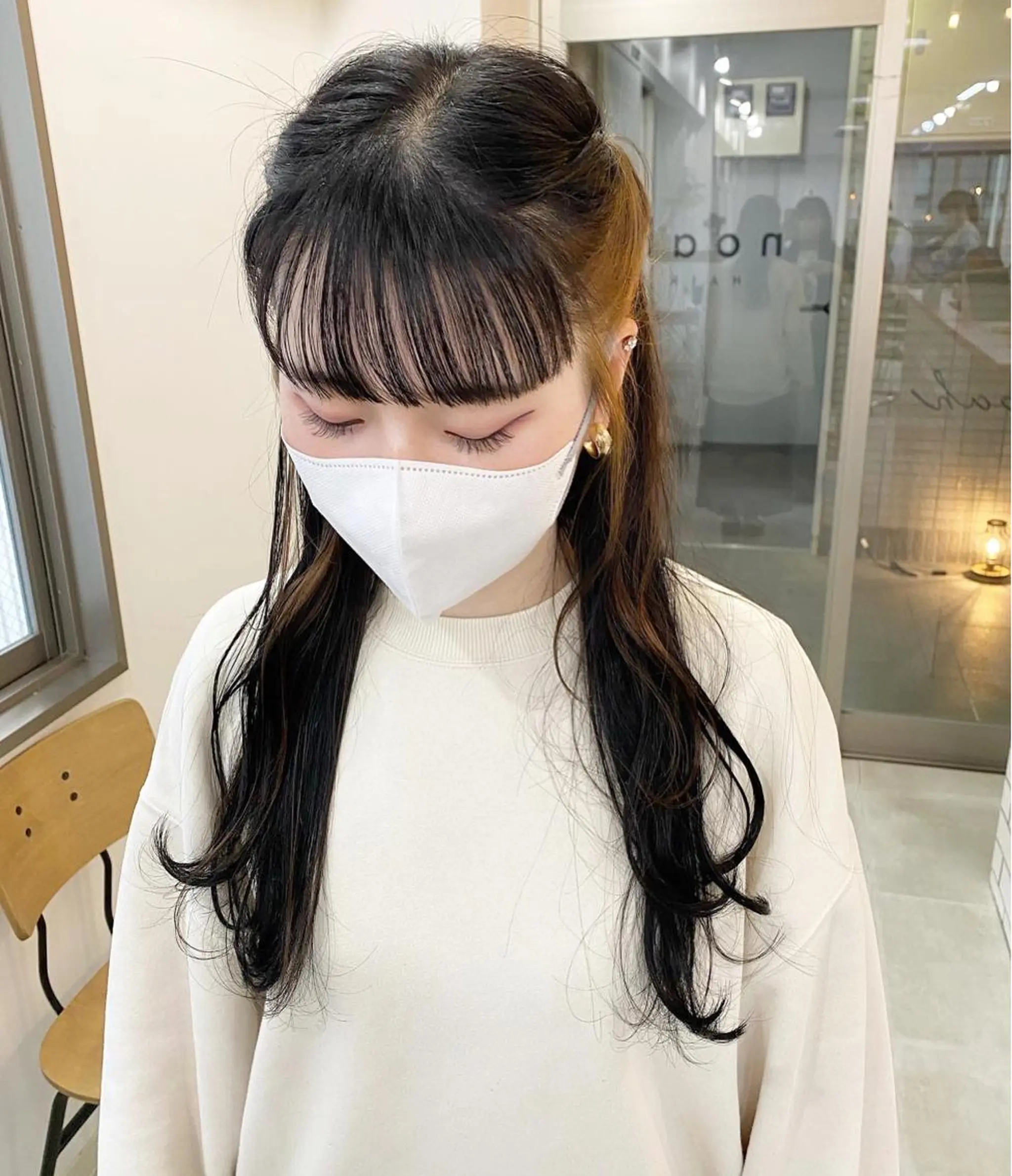 ロング 川野 彩海のヘアスタイル