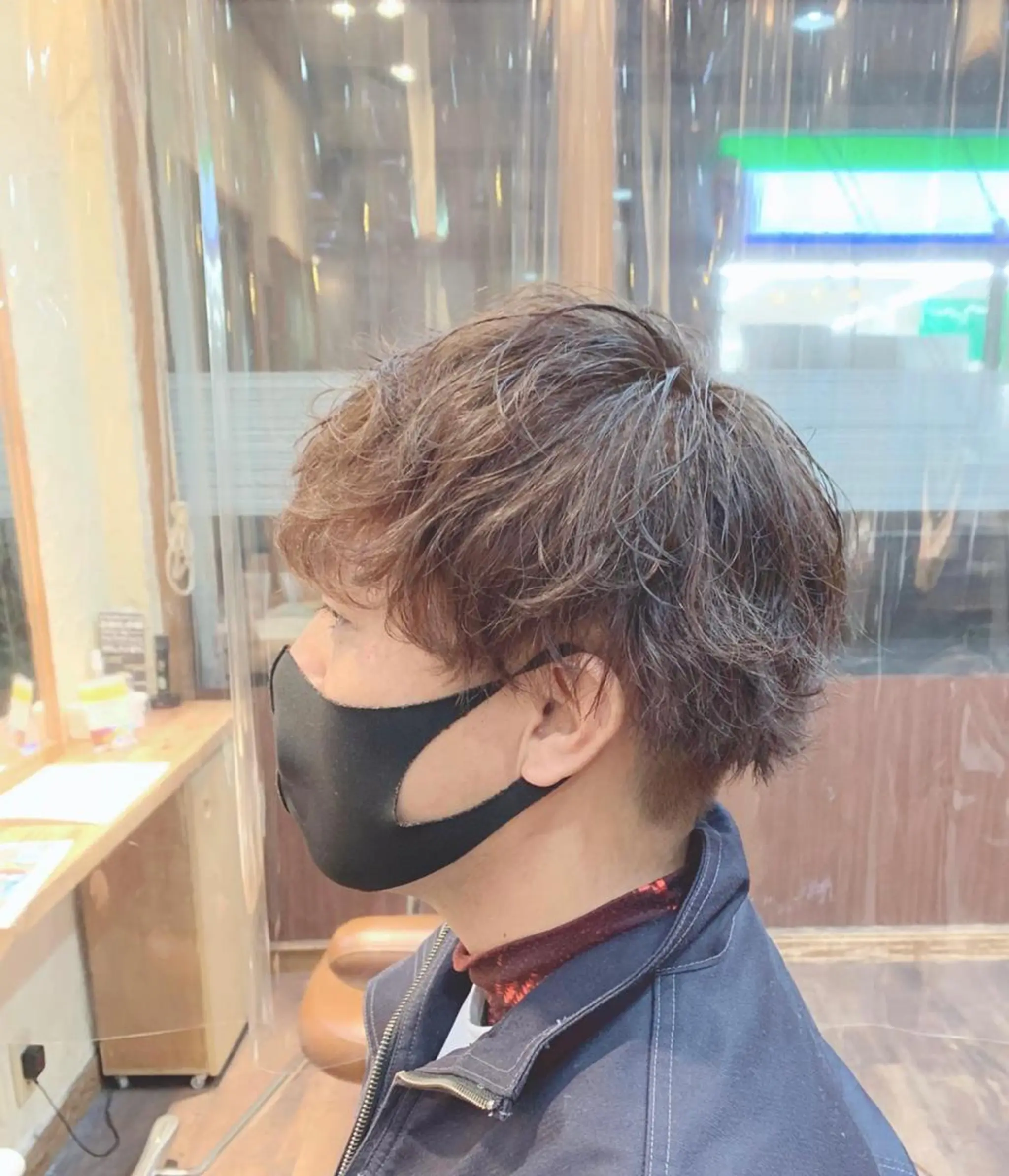 ショート カラー メンズ メンズパーマ 学生（メンズ向け） メンズショート ツーブロック 外国人風カラー 🌿ヤマグチ ユウキ🌿のヘアスタイル