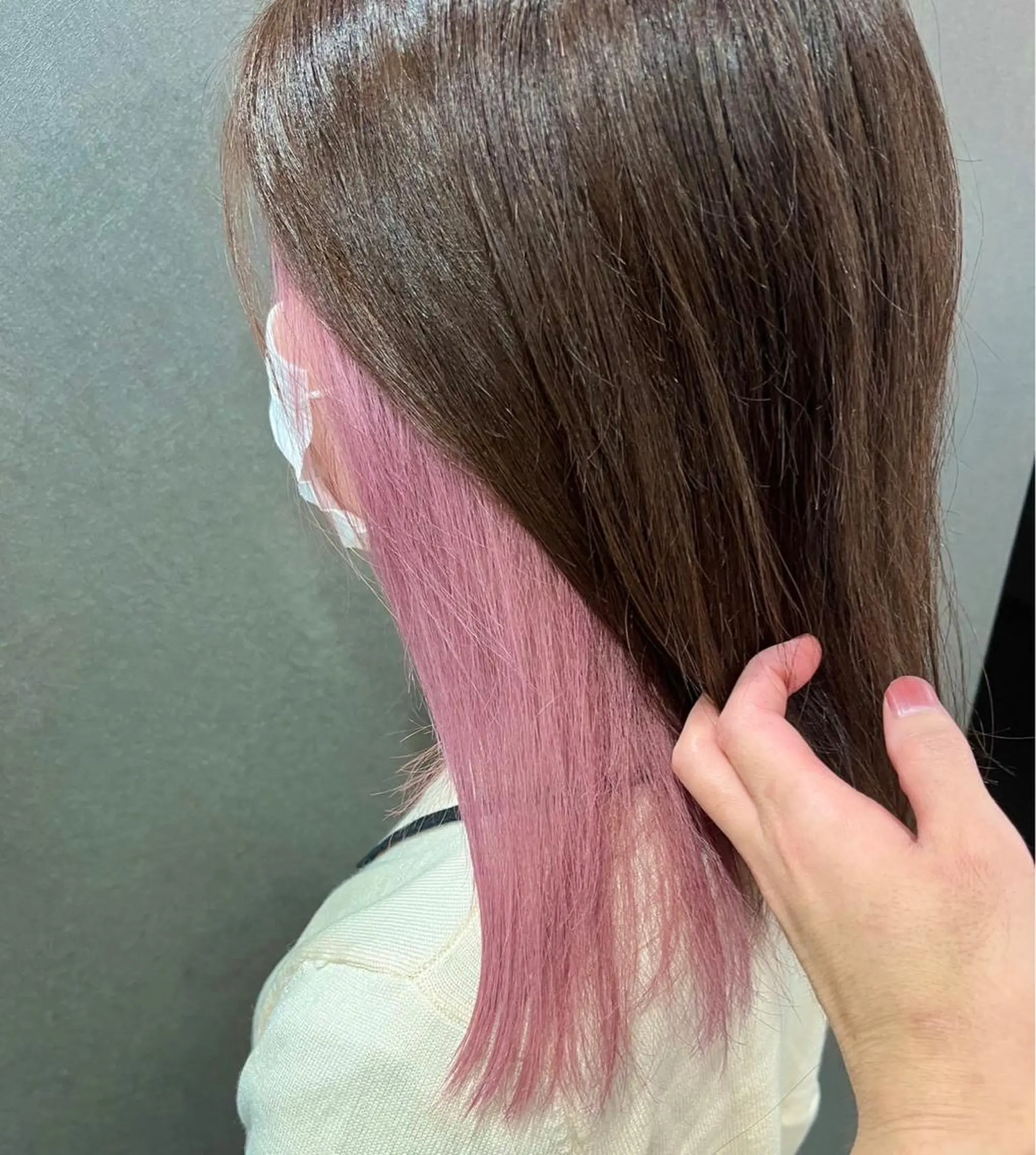 カラー Sherry/R 三川町 ayakaのヘアスタイル