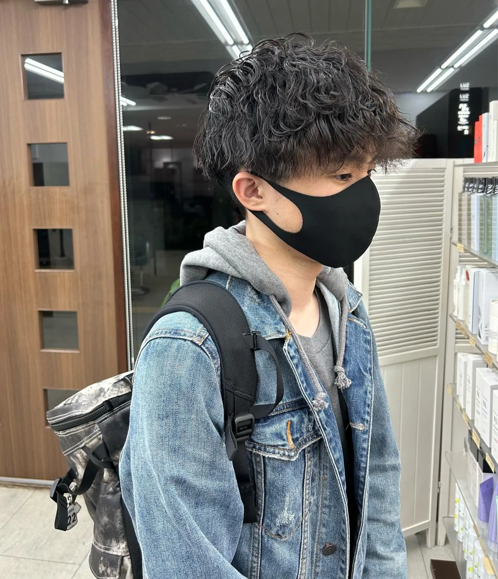 ショート パーマ メンズ 波巻きパーマ メンズパーマの達人 / タカシマダイスケのヘアスタイル