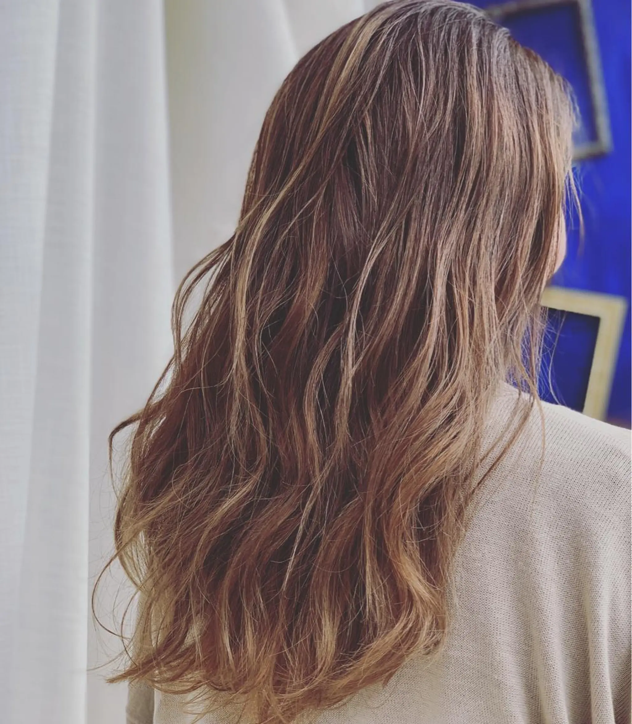 ロング カラー 宮嶋 勇輔のヘアスタイル