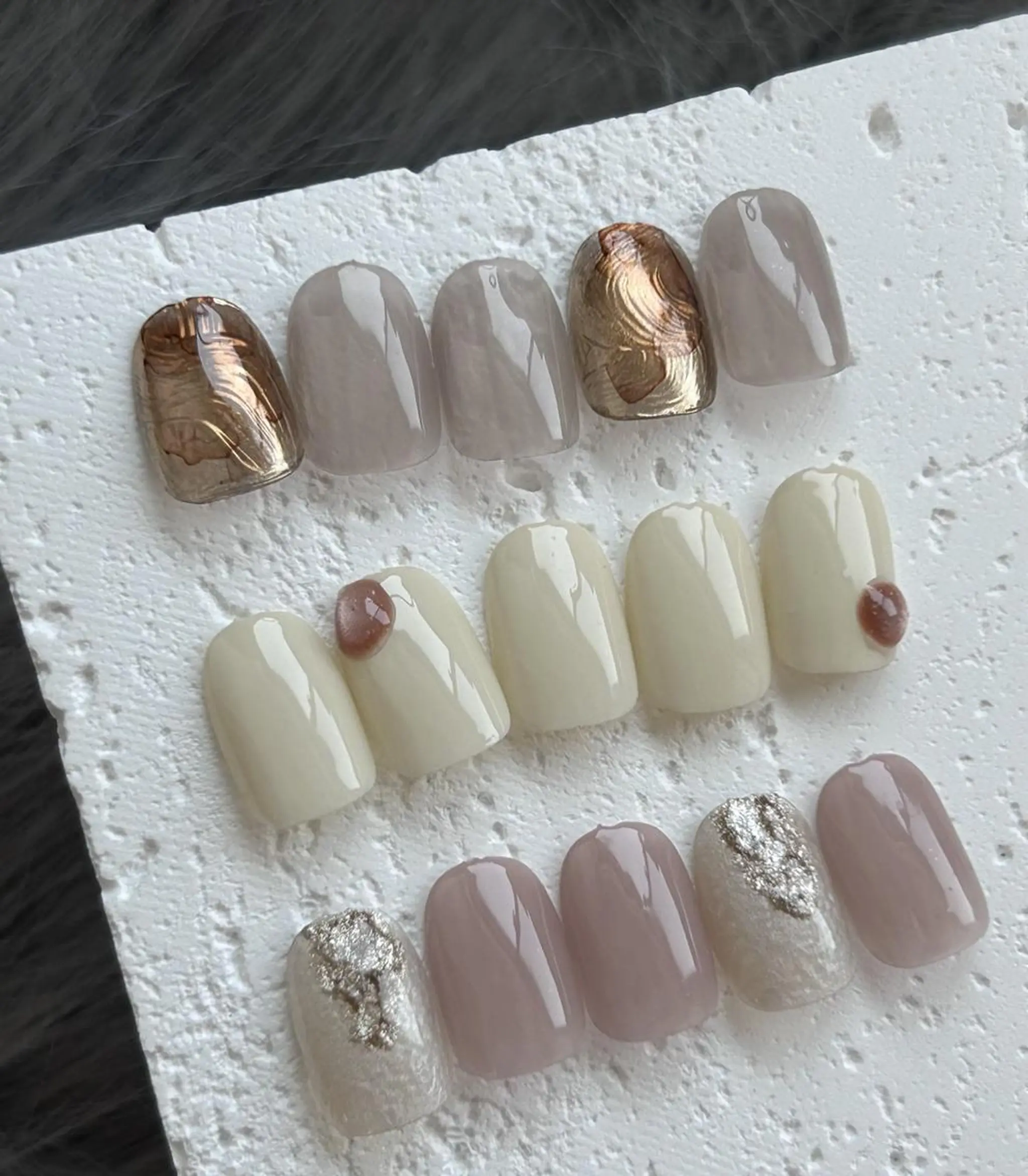 ネイル ハンドネイル Ray. /綺麗目ニュアンスのネイルデザイン