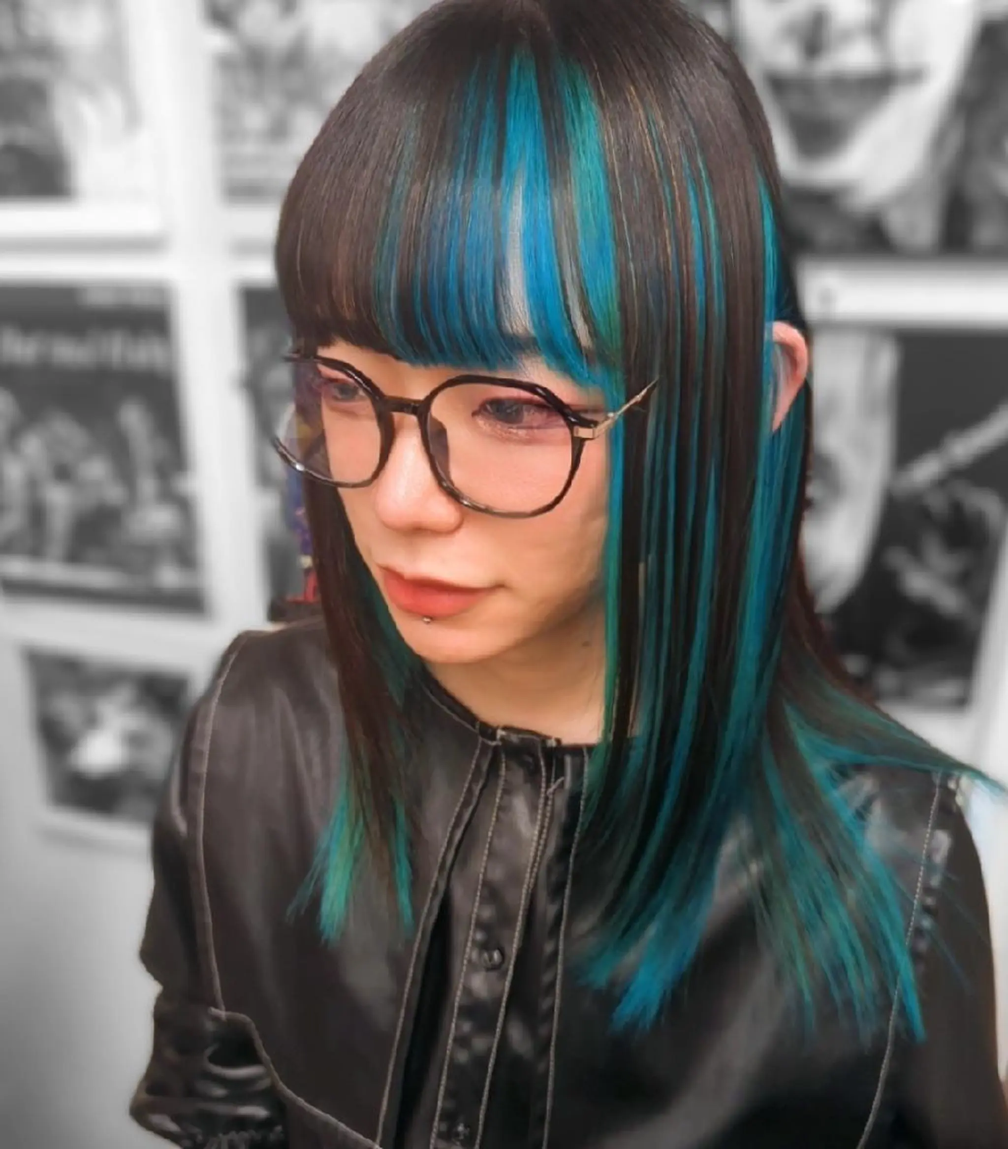 セミロング カラー カット ヘアカラー トリートメント fuwat所属・秋葉原でカラーする なら🐉ちぇーたんのヘアスタイル