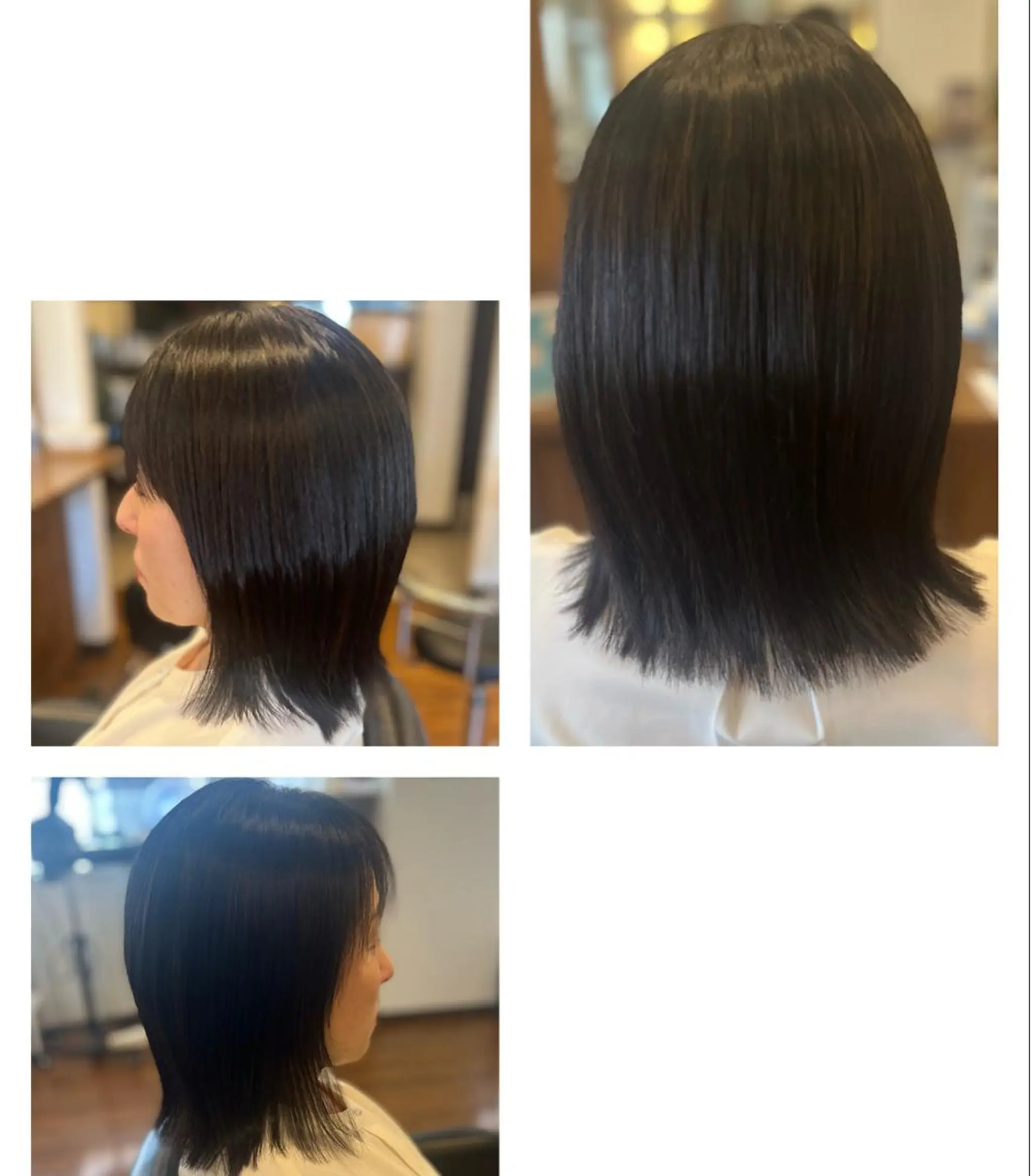 ミディアム 馬場 麻奈美のヘアスタイル