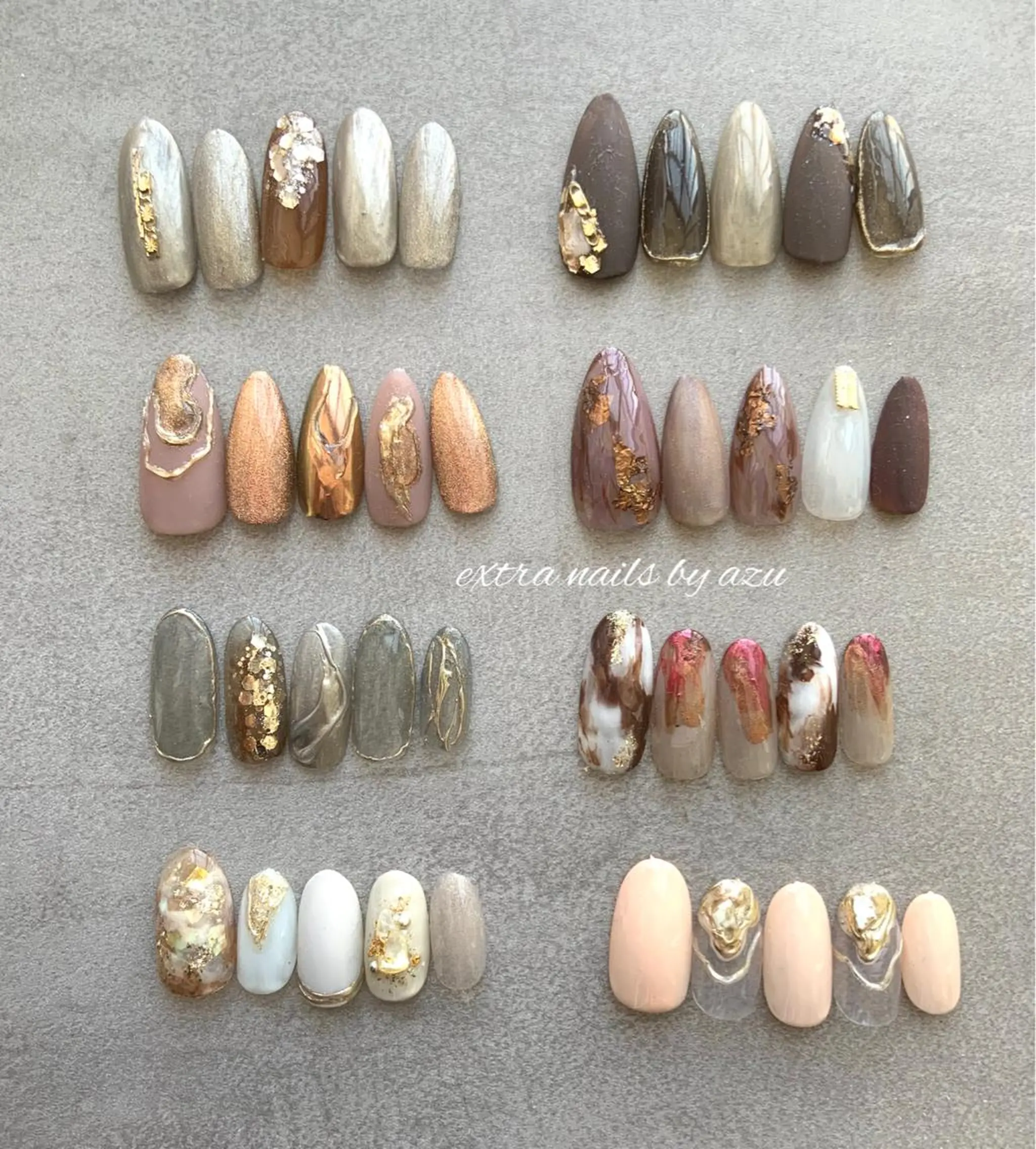 ネイル アートネイル ハンドネイル extranails ／lemellaのネイルデザイン