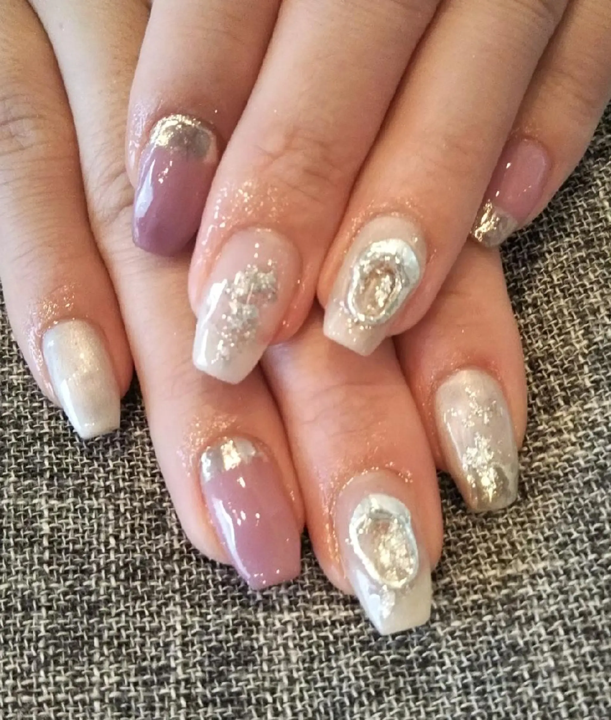 ネイル ゴージャス ニュアンスネイル ハンドネイル private salon mieのネイルデザイン