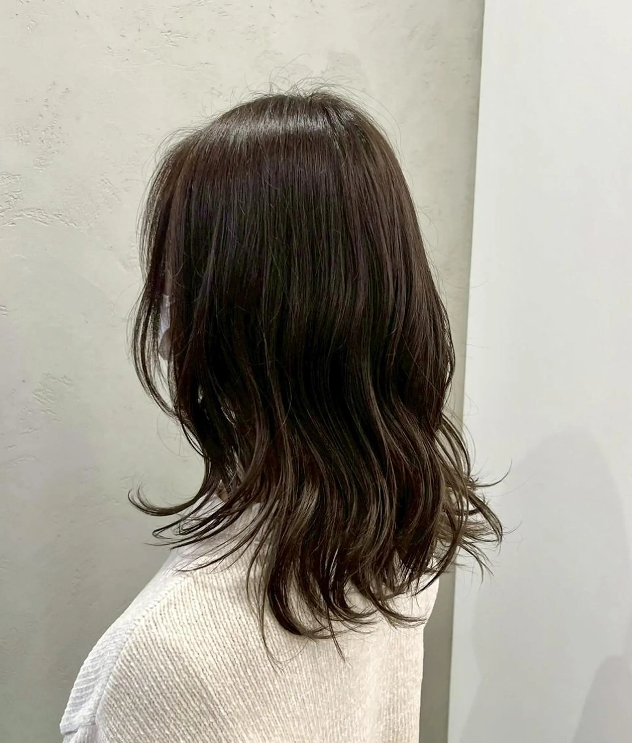 ミディアム カラー カラーモデル☆彡 今川茉綾のヘアスタイル