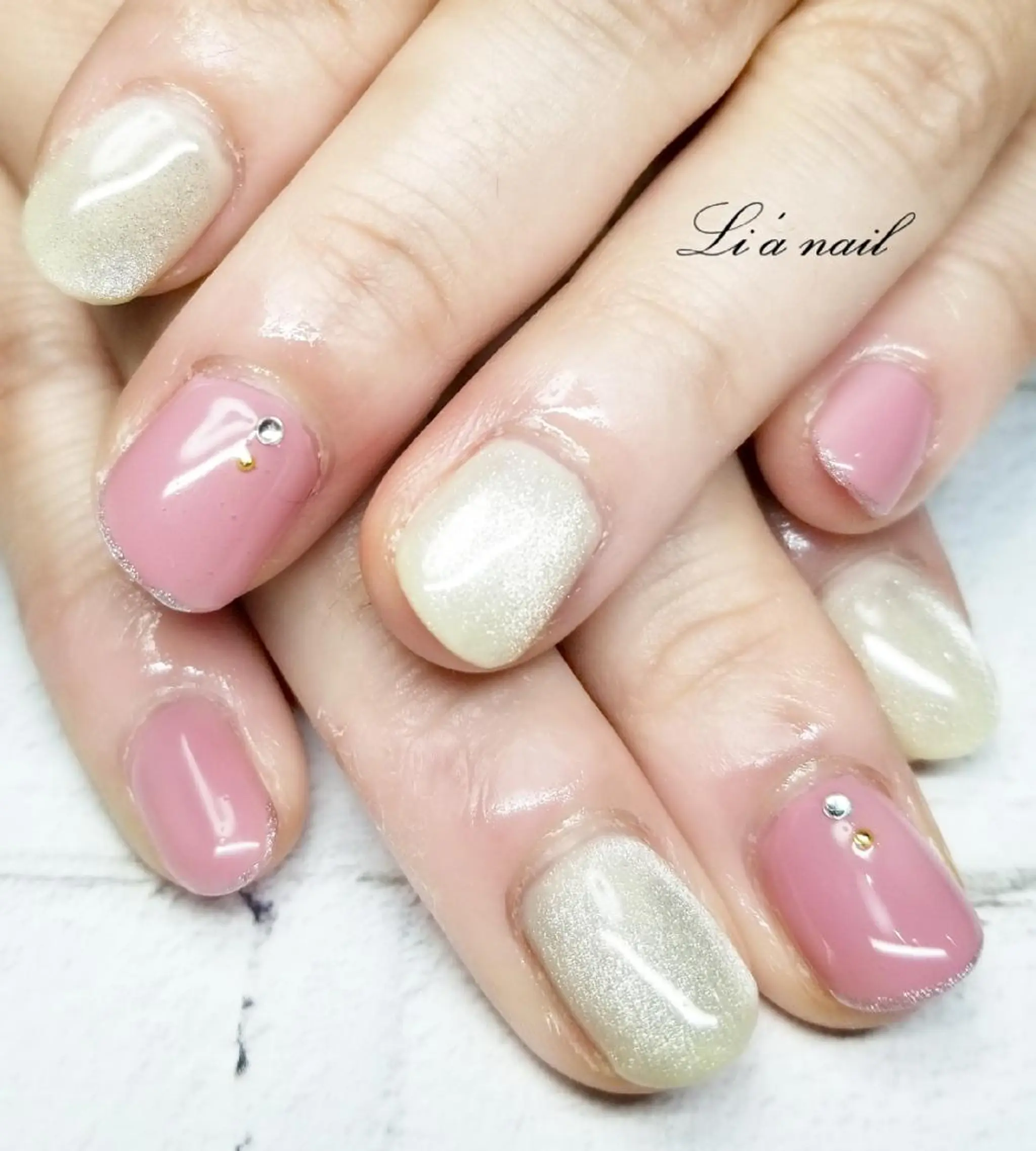 ネイル ハンドネイル ハンドケア Li'a  nailのネイルデザイン