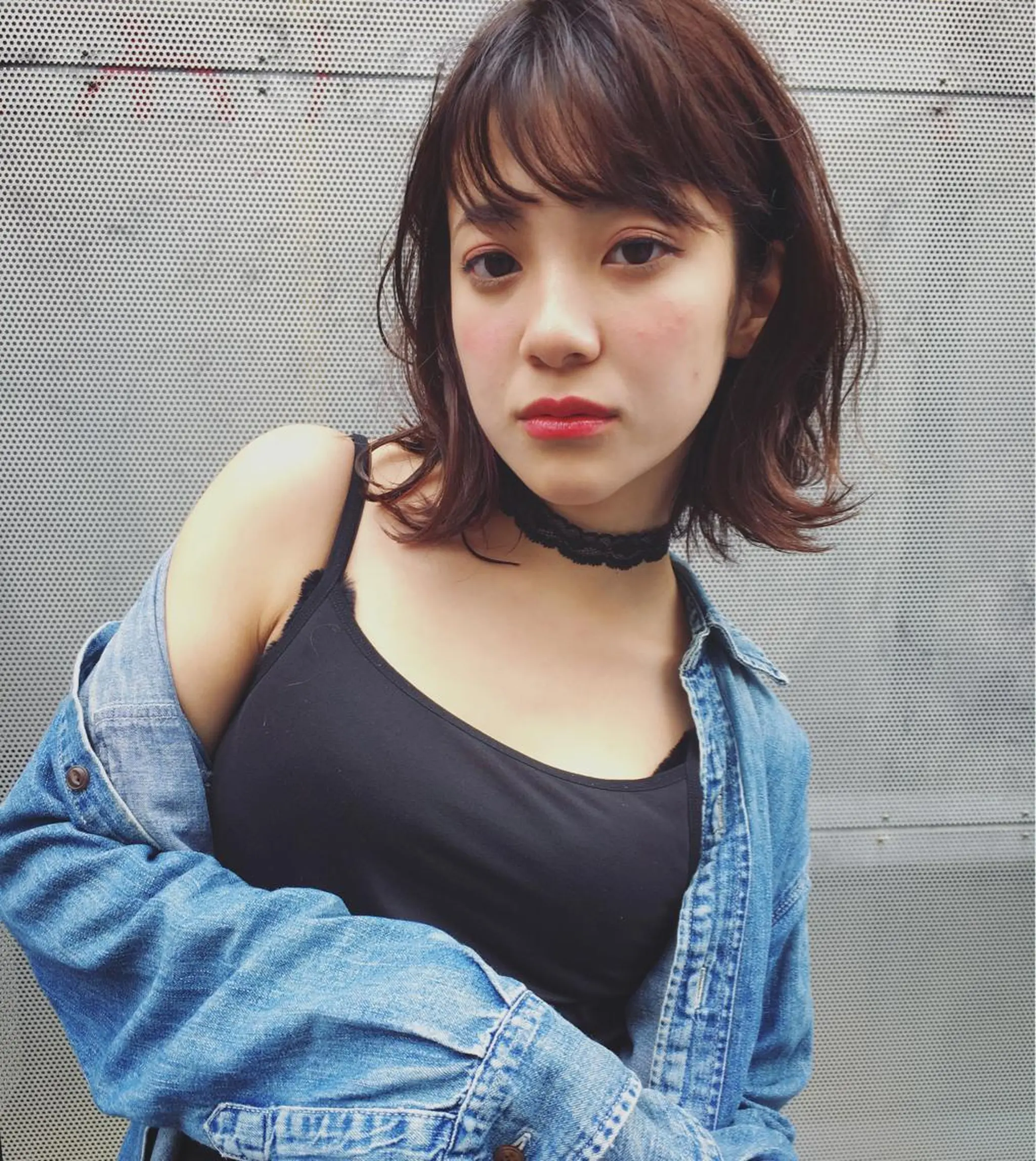 ミディアム エクステ（レミー毛） NINEのヘアスタイル