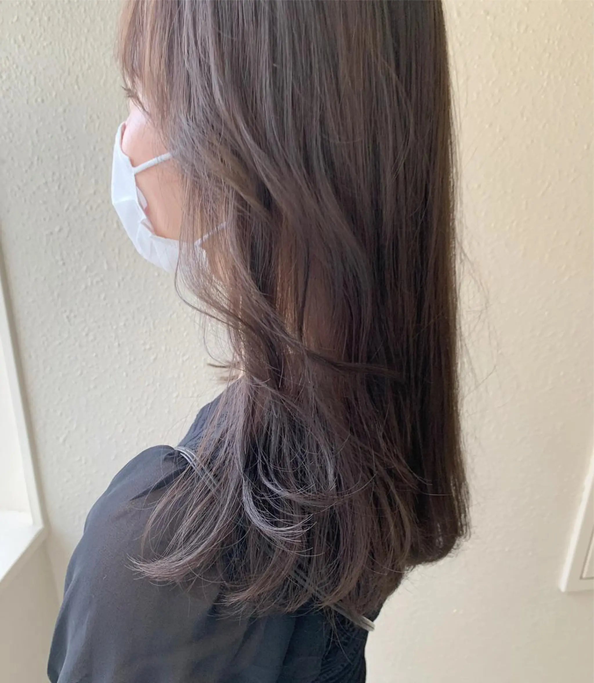セミロング カラー 透明感カラー mina🪐立川駅/ レイヤー/ボブのヘアスタイル