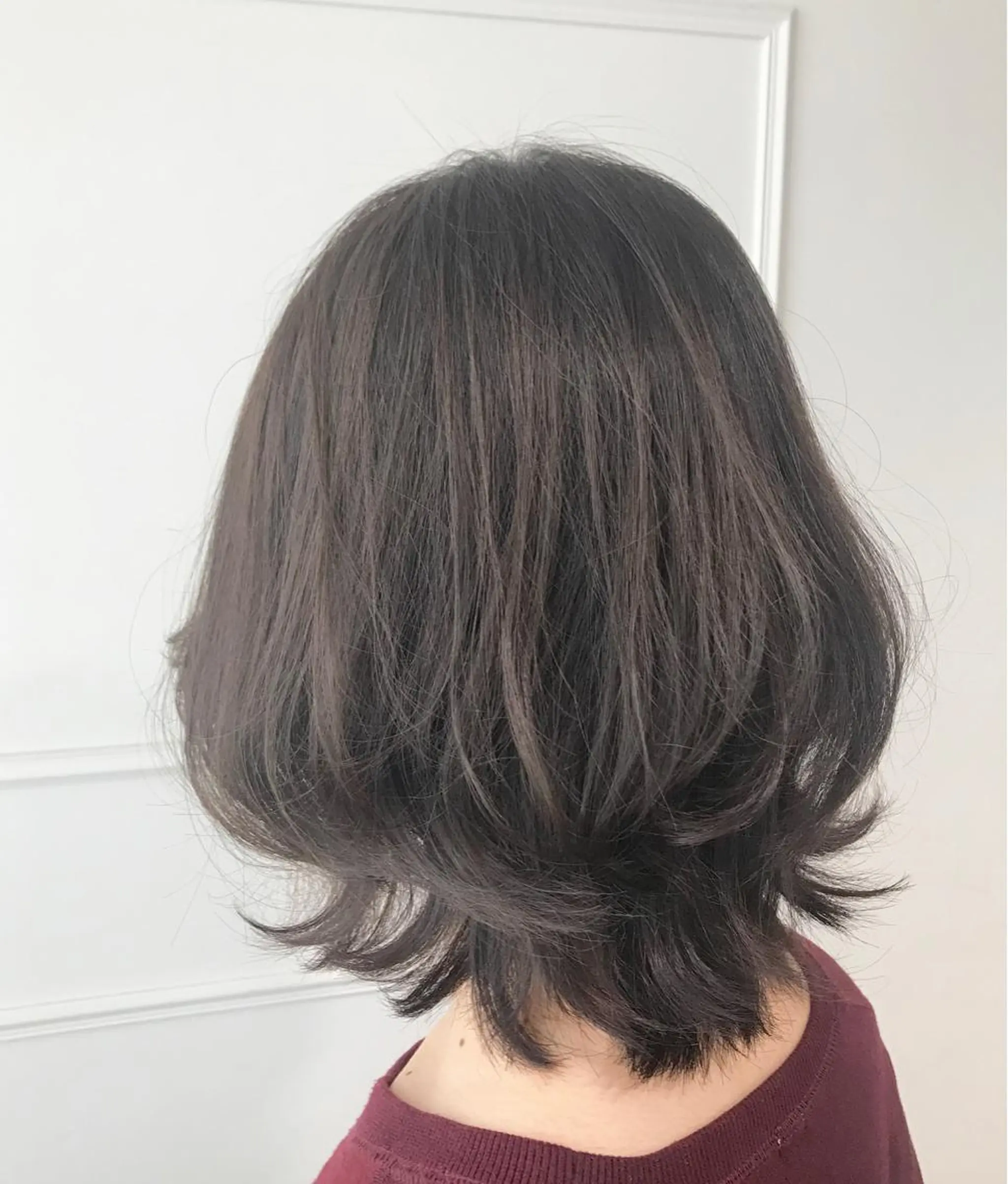 ミディアム カラー イマ所属・黒神 浩之のヘアスタイル