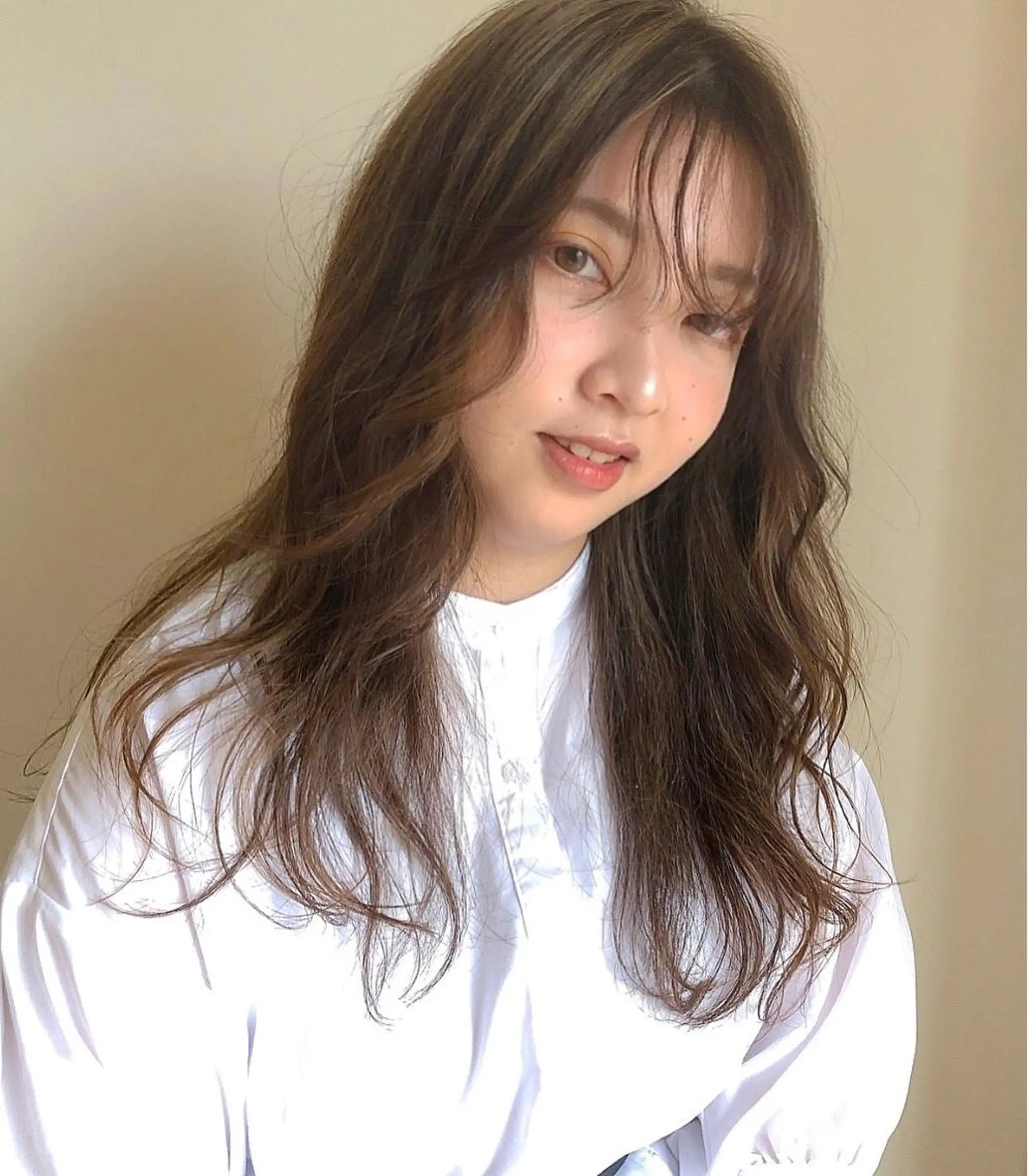 ロング カラー ヘアアレンジ 永井 亜実のヘアスタイル