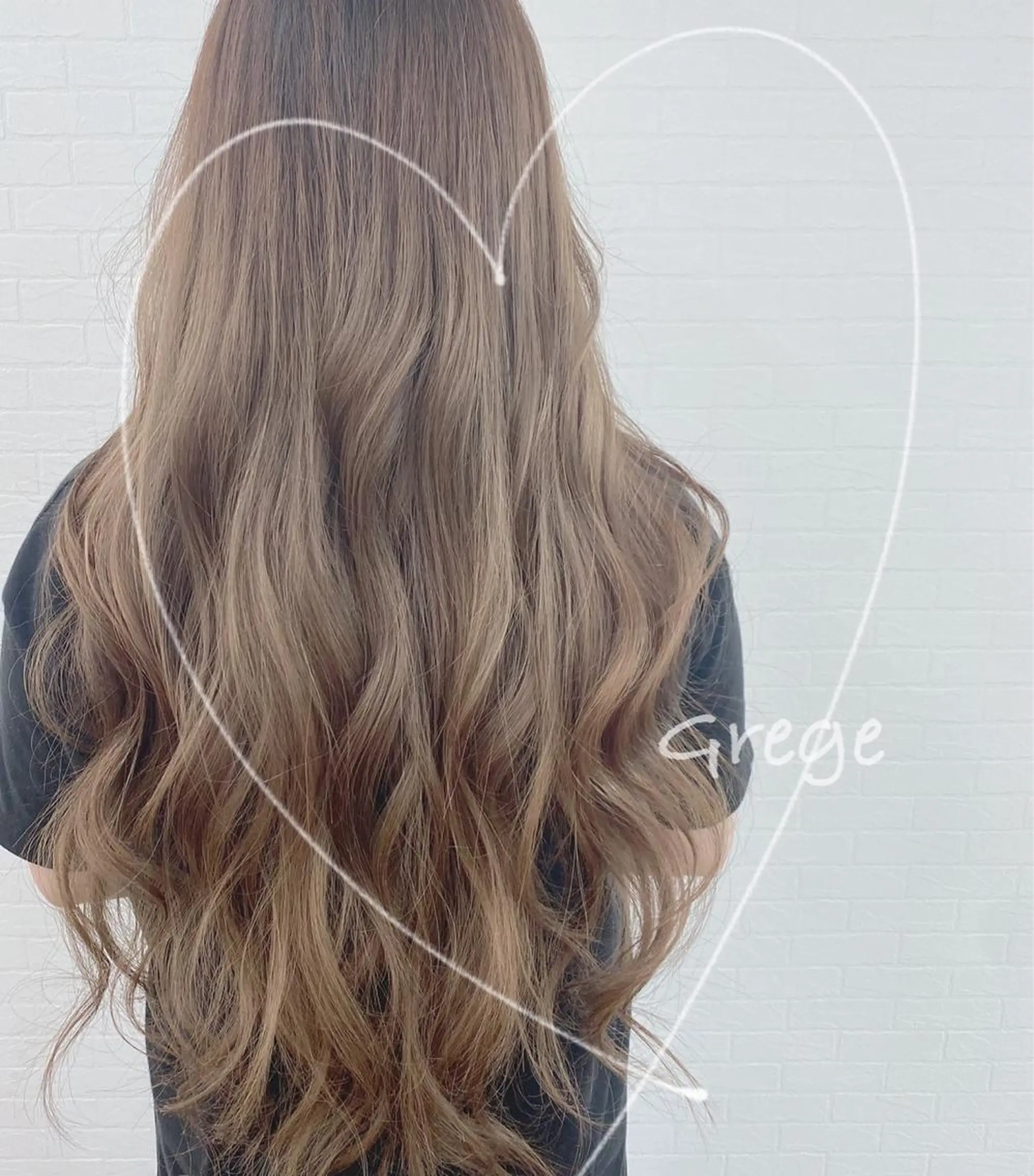 ロング カラー 透明感カラー GRANLUSSO 〜グランルッソ駅前店所属・木口 嘉美のヘアスタイル
