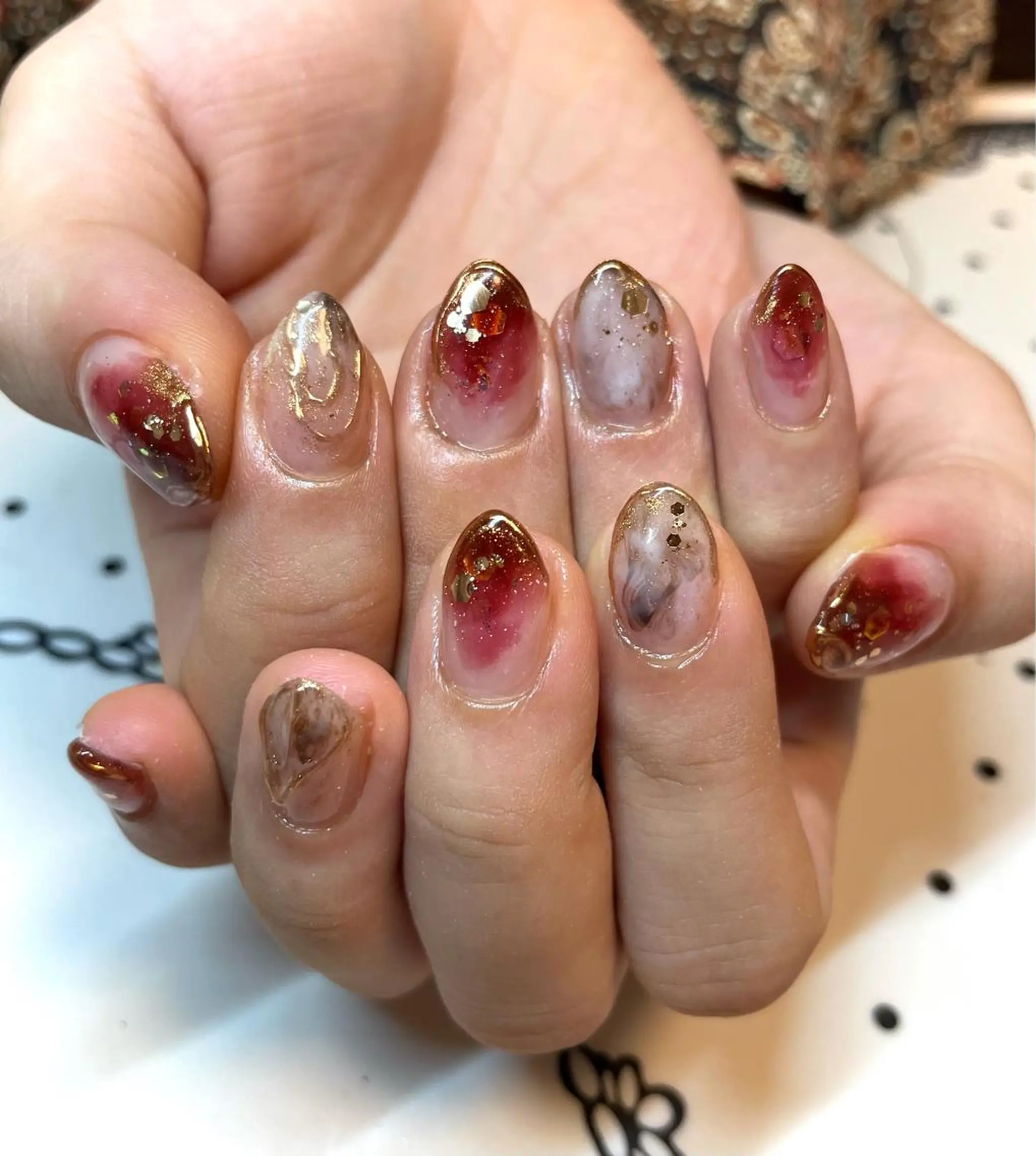 ネイル ハンドネイル nailsalon sugarr所属・nailist cocoのネイルデザイン