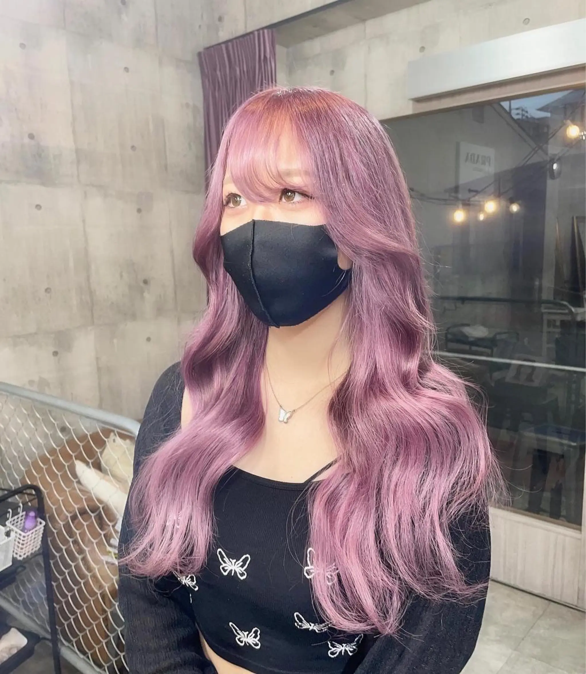 ロング カラー エクステ ロング MIRAC所属・Ryoichi⛓️ 韓国ヘア/ハイトーンのヘアスタイル