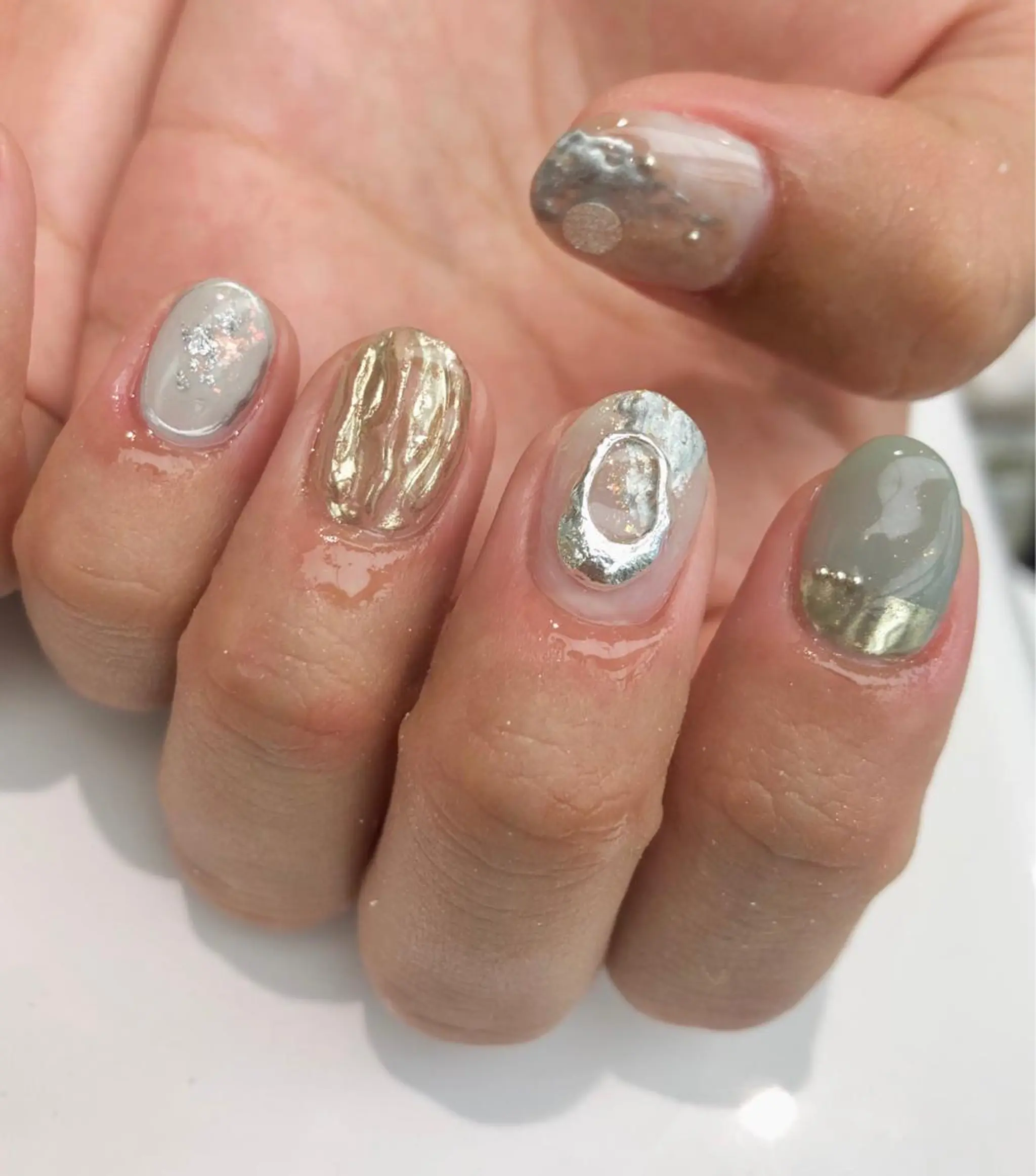 ネイル nuk.所属・坂本 萌のネイルデザイン