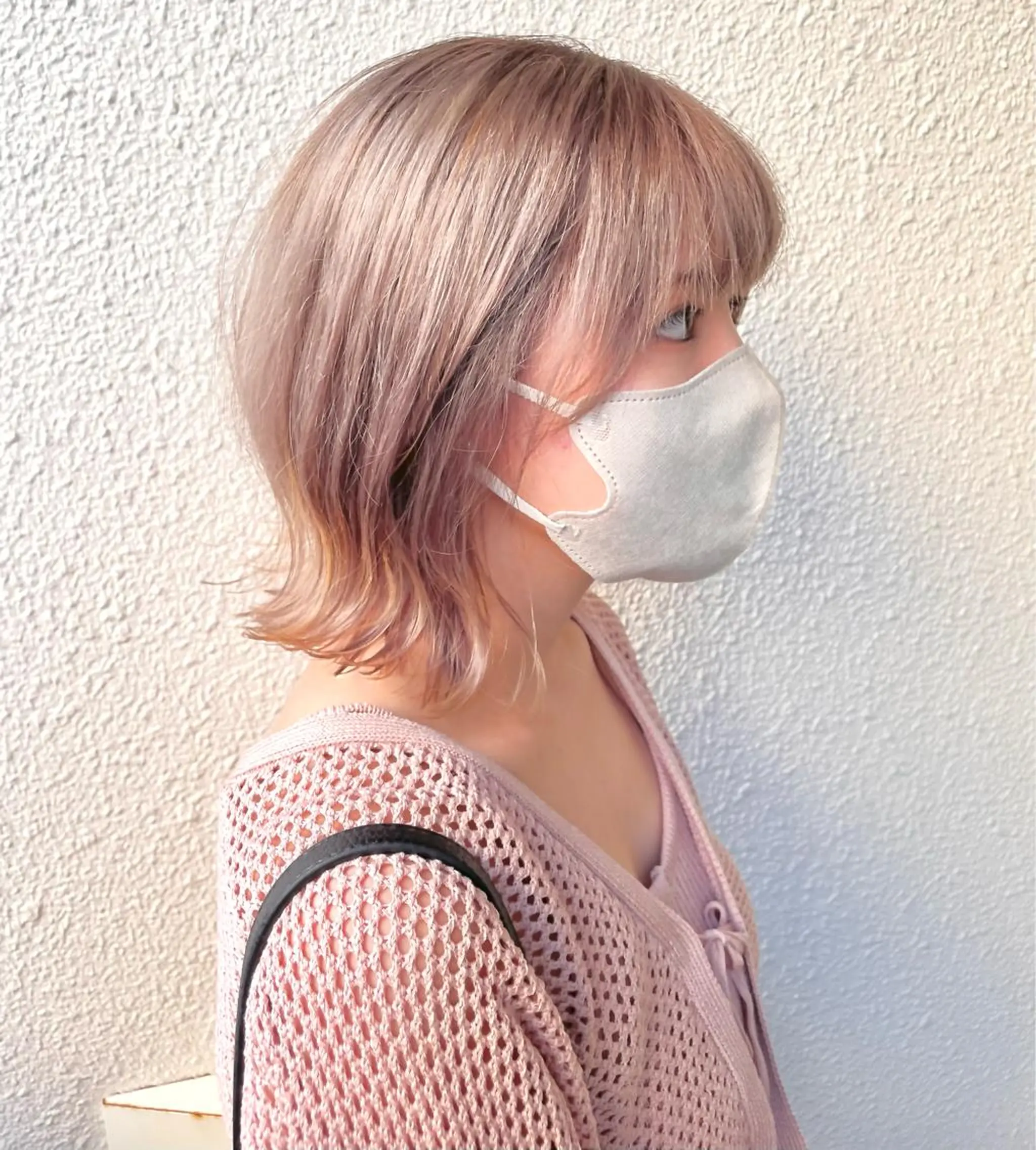 ミディアム merci JUNKIのヘアスタイル