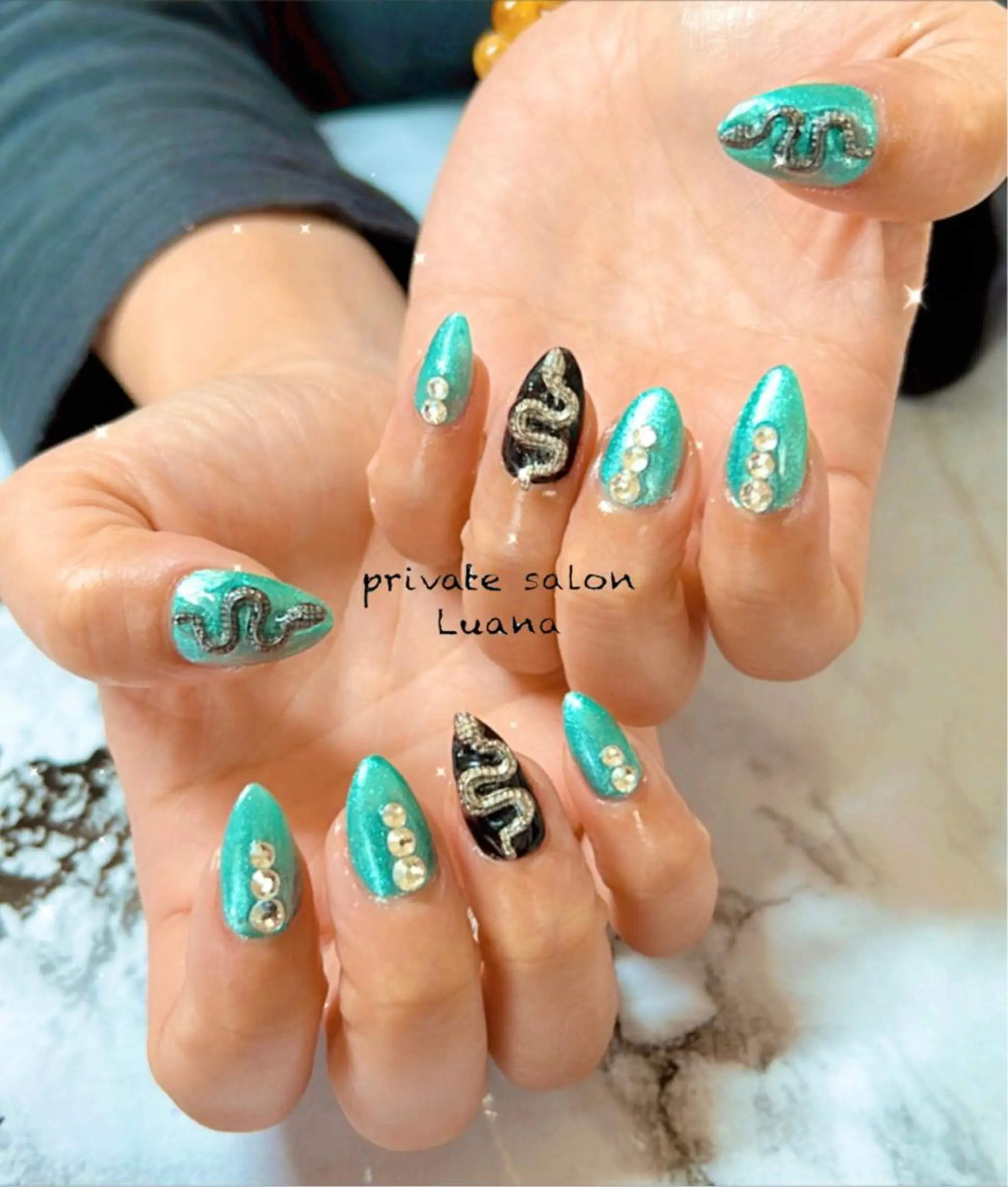 ネイル ハンドネイル 自宅ネイルサロン ルアナのネイルデザイン