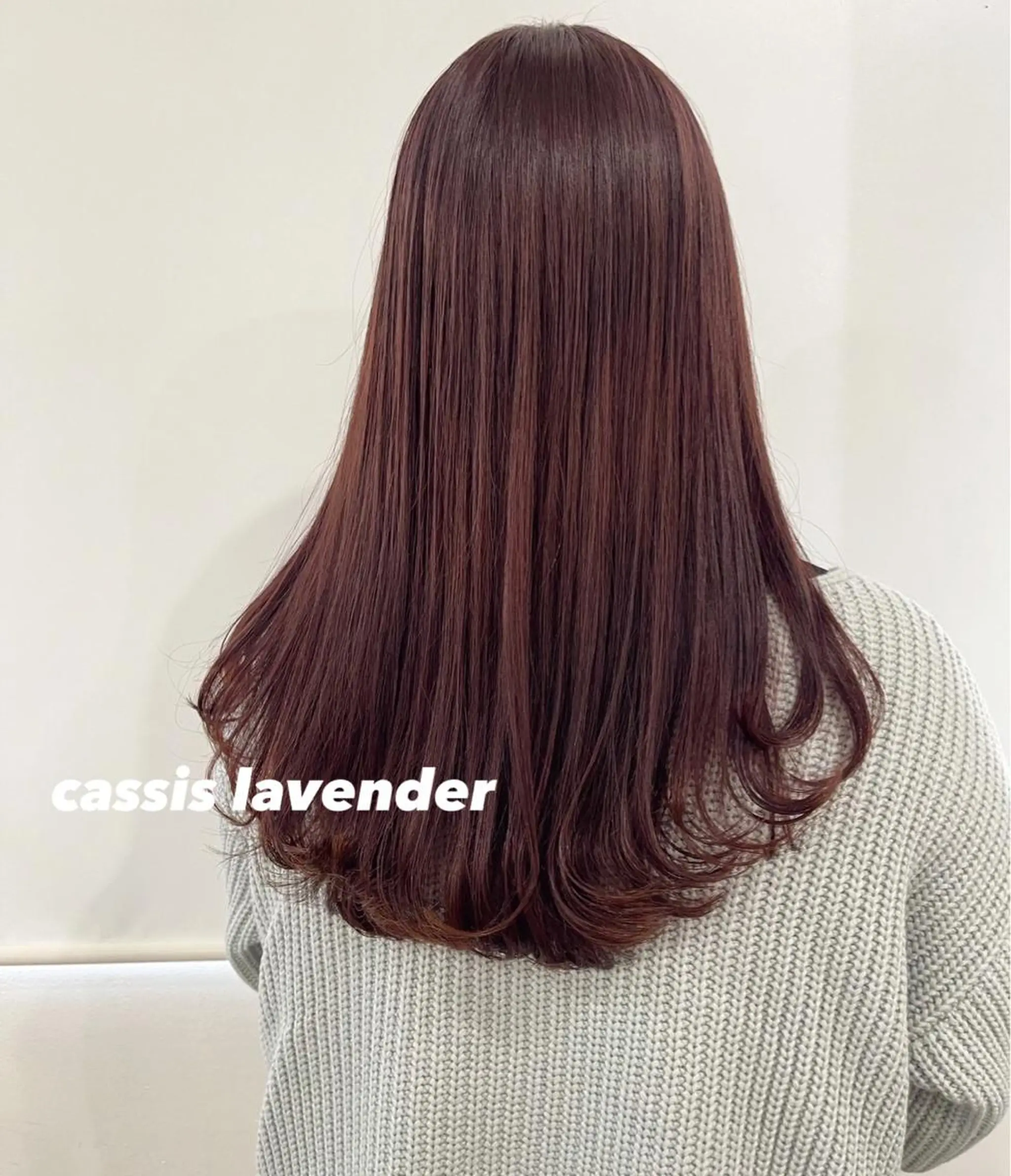 ロング カラー ヘアカラー トリートメント GOODDAY ヘアサロンのヘアスタイル