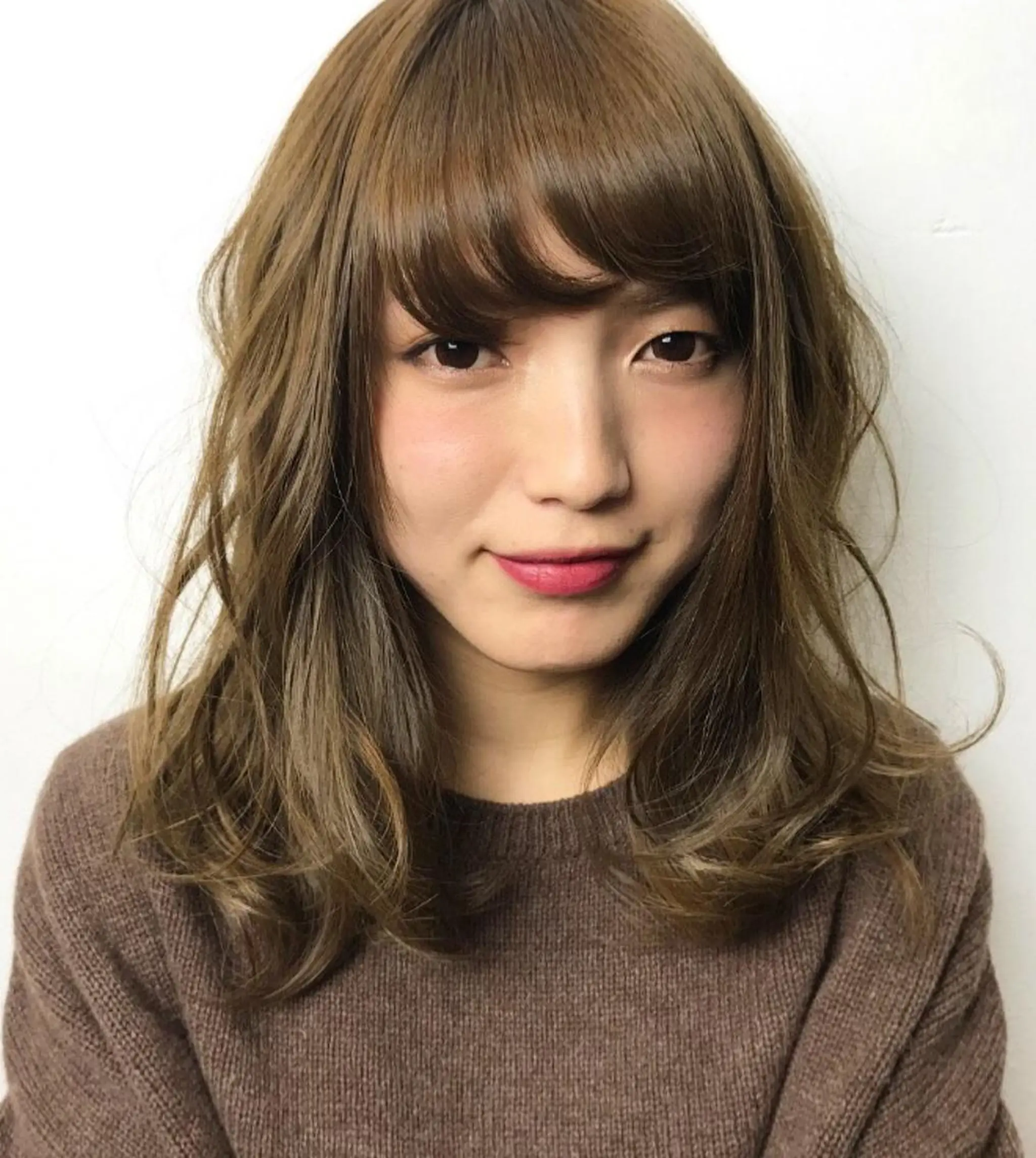 ショート ミディアム セミロング ロング カラー ベージュカラー ハイライトカラー ハイライト メンズカット特化柏駅 徒歩3分LOUのヘアスタイル