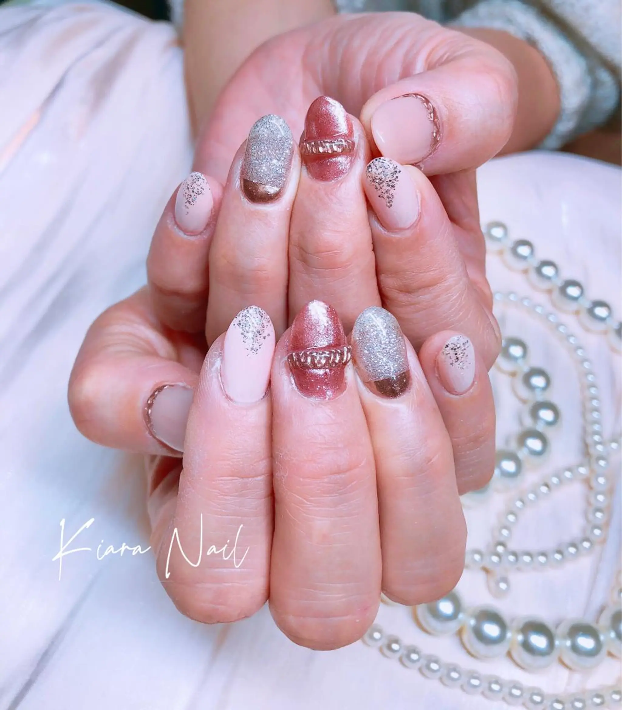 ネイル アートネイル 持ち込み 🍭Kiara Nail🍭のネイルデザイン