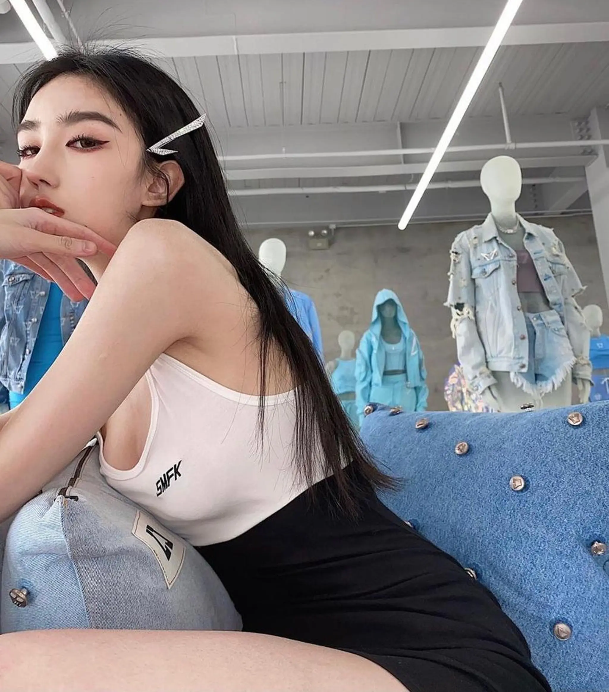 ロング カラー ヘアアレンジ カット ヘアカラー トリートメント eN°byyoureshair所属・🎀トップスタイリ スト湯川響🎀のヘアスタイル