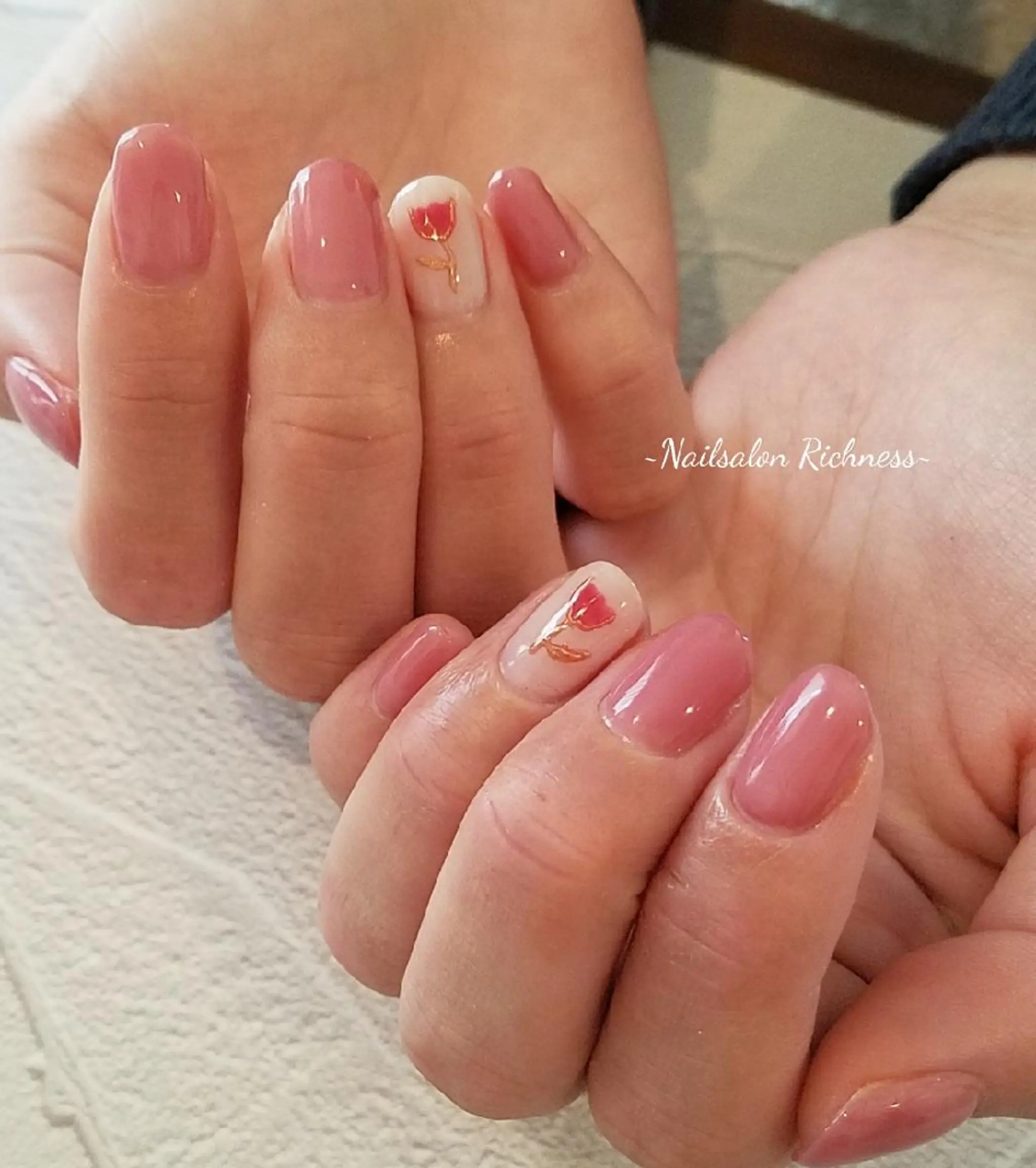 ネイル アートネイル ワンカラーネイル I. Yukariのネイルデザイン