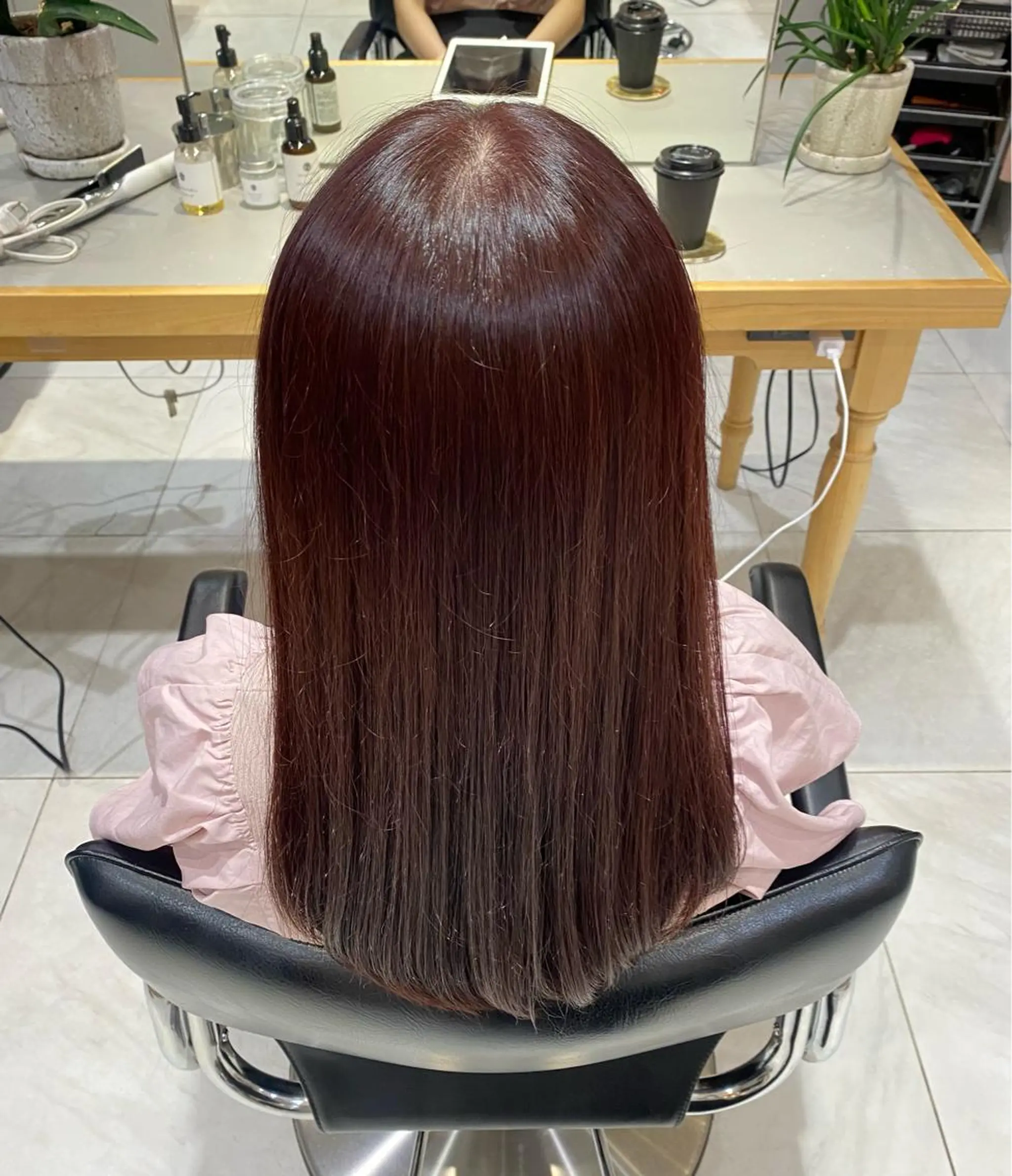 ロング カラー カット ヘアカラー トリートメント ヘアセット 🌻暖色カラー🌻 sakuraのヘアスタイル