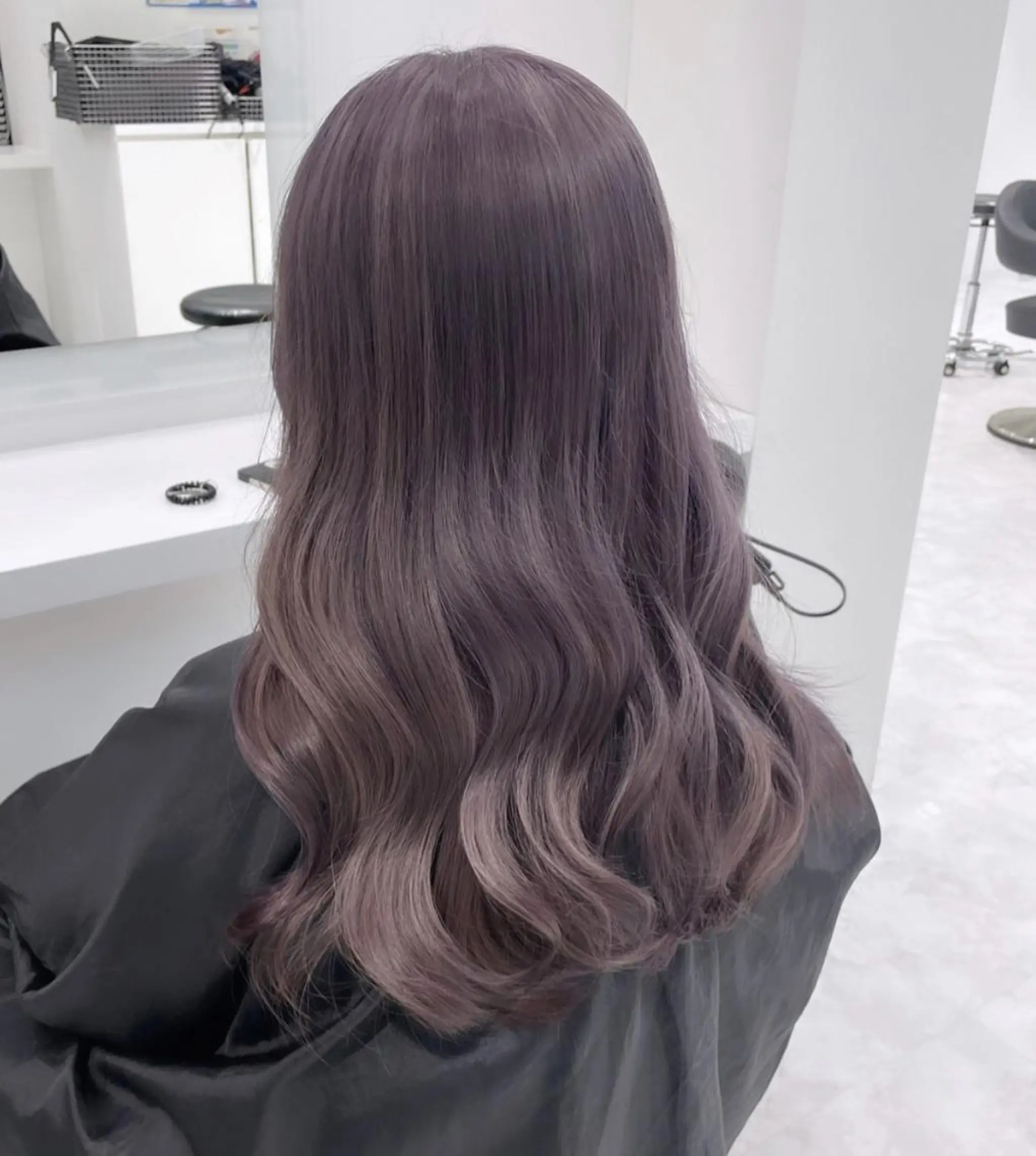 ロング カラー ヘアカラー トリートメント ヘッドスパ ヘアセット ハイトーン🤍ブロン ド🤍MISAKIのヘアスタイル