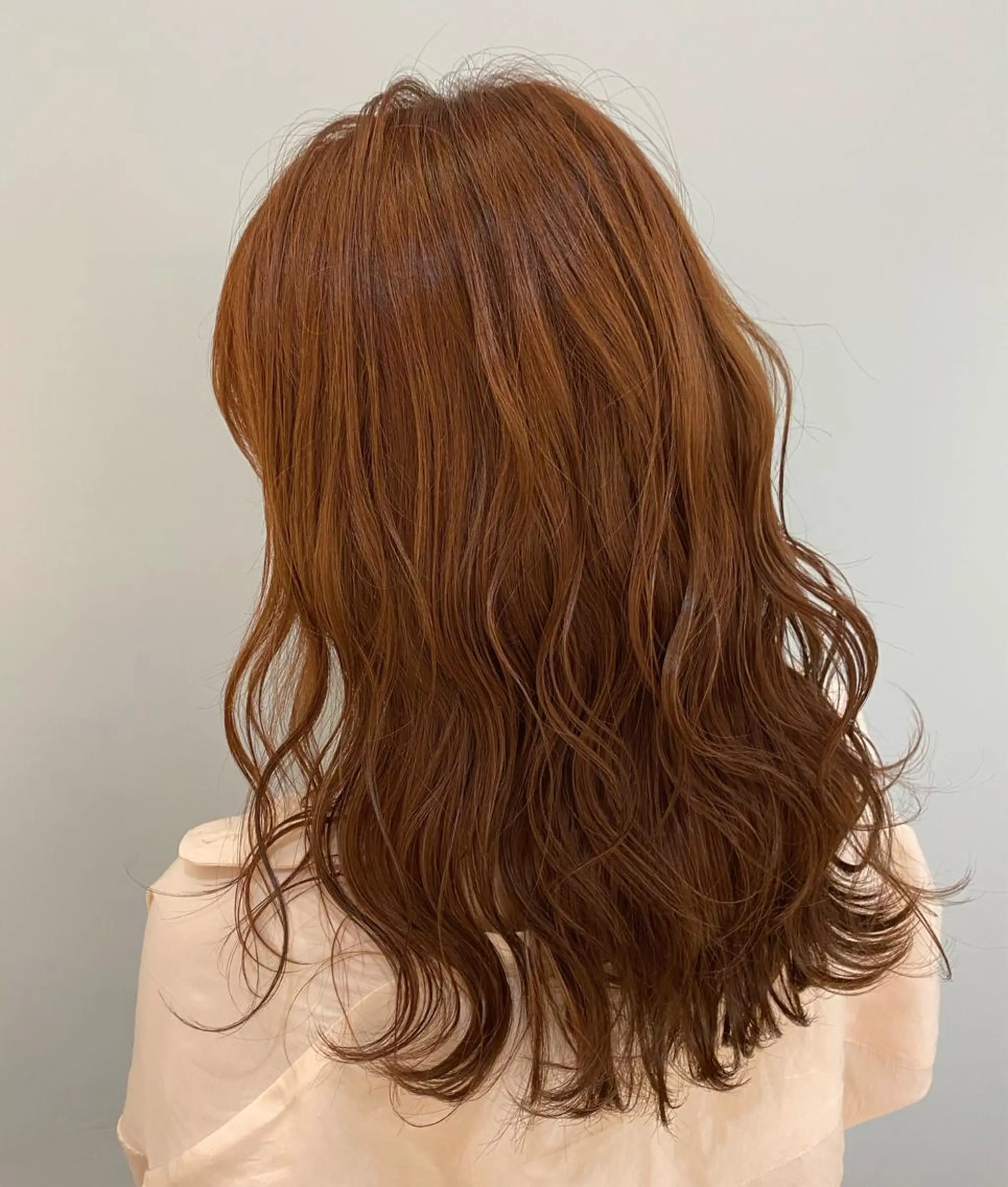 セミロング カラー 透明感カラー・ 髪質改善🩵イケダのヘアスタイル