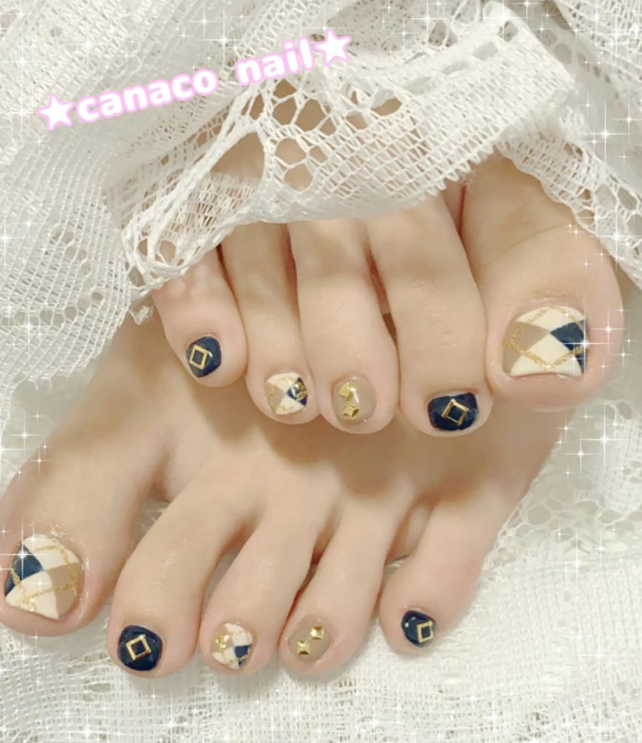 ネイル フットネイル Felice所属・ベテランネイル cnc  nailのネイルデザイン