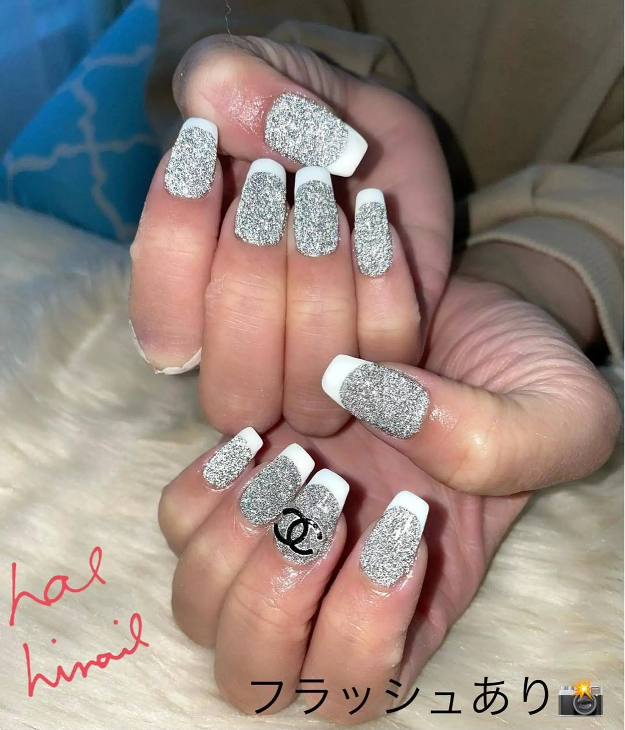 ネイル フラッシュネイル はるひな ねいるのネイルデザイン