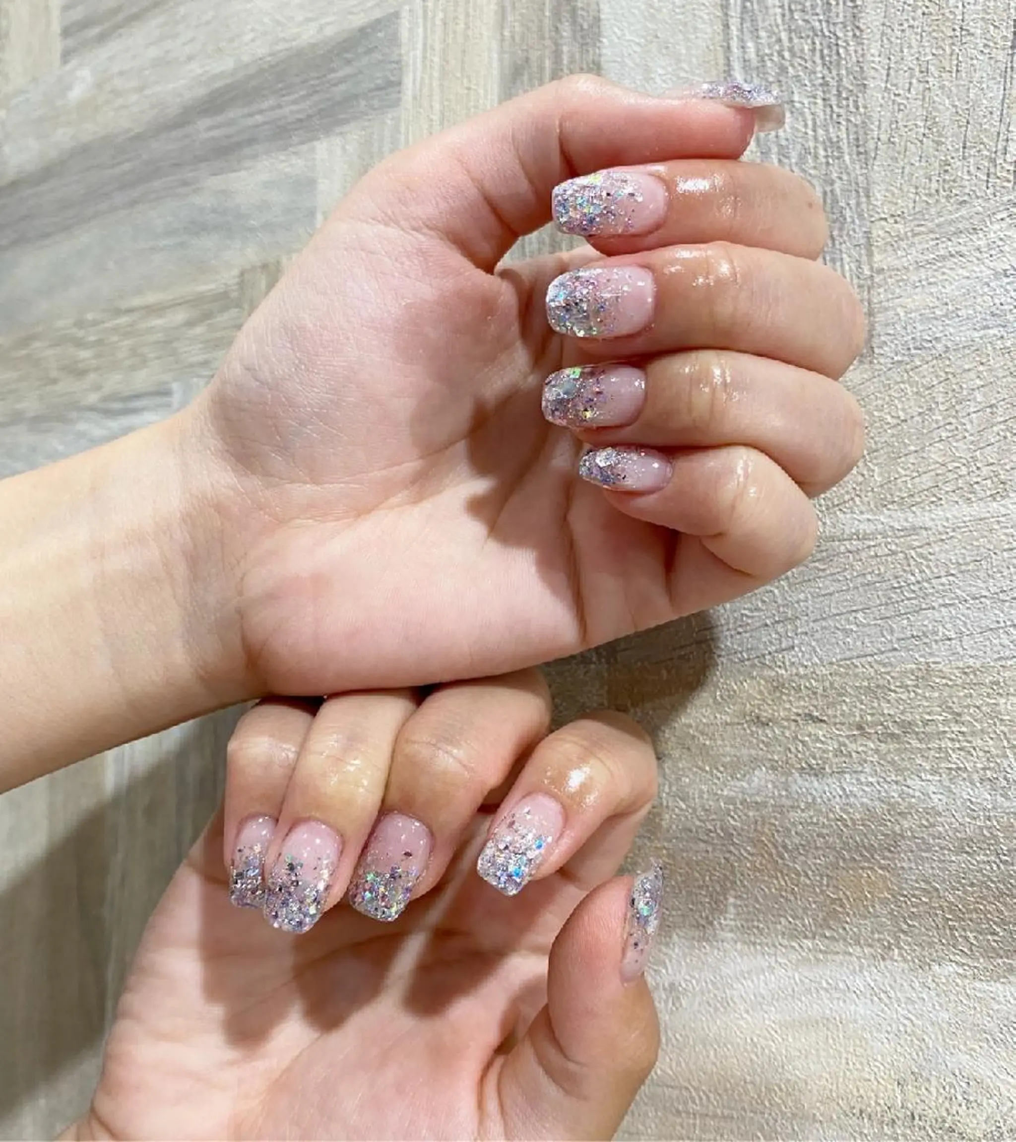 ネイル ジェルネイル グラデーション ワンカラーネイル パラジェル ハンドネイル Miss:R  中津店 所属・稲岡 麻里亜のネイルデザイン