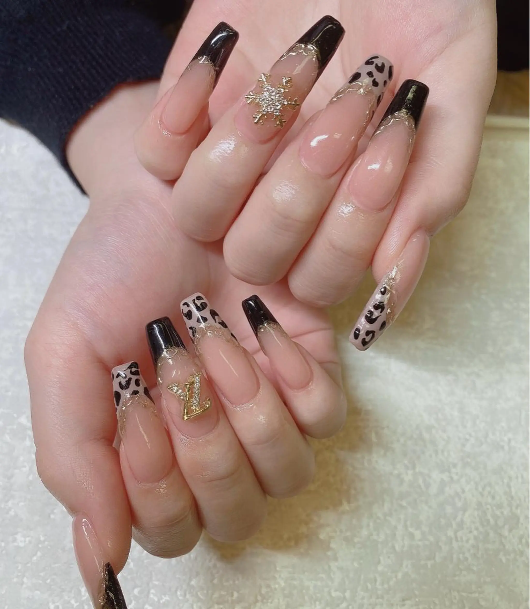 ロング ハンドネイル JNA認定講師🌸 RIEのネイルデザイン