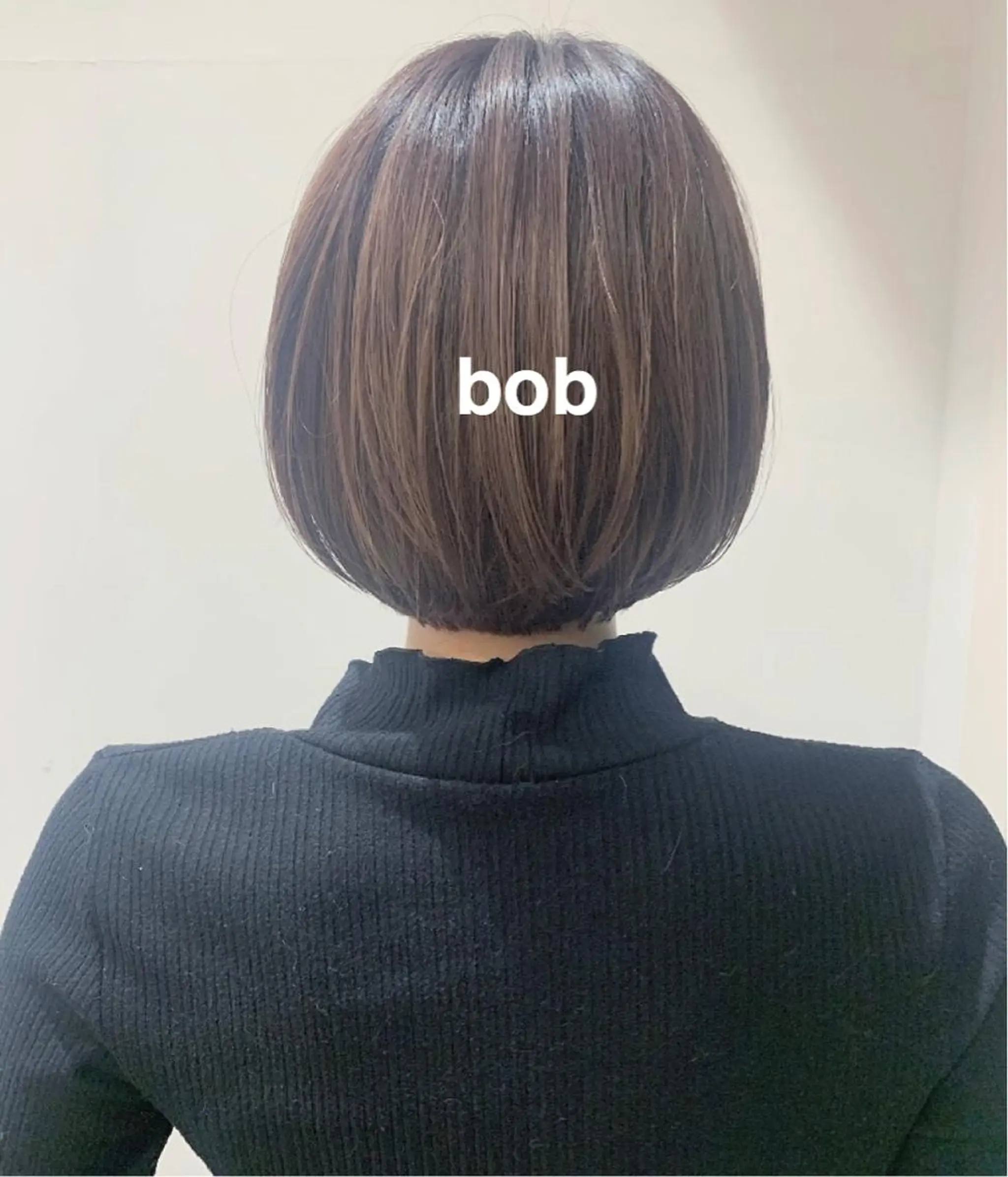 ミディアム ボブ カット kitagawa mayuのヘアスタイル