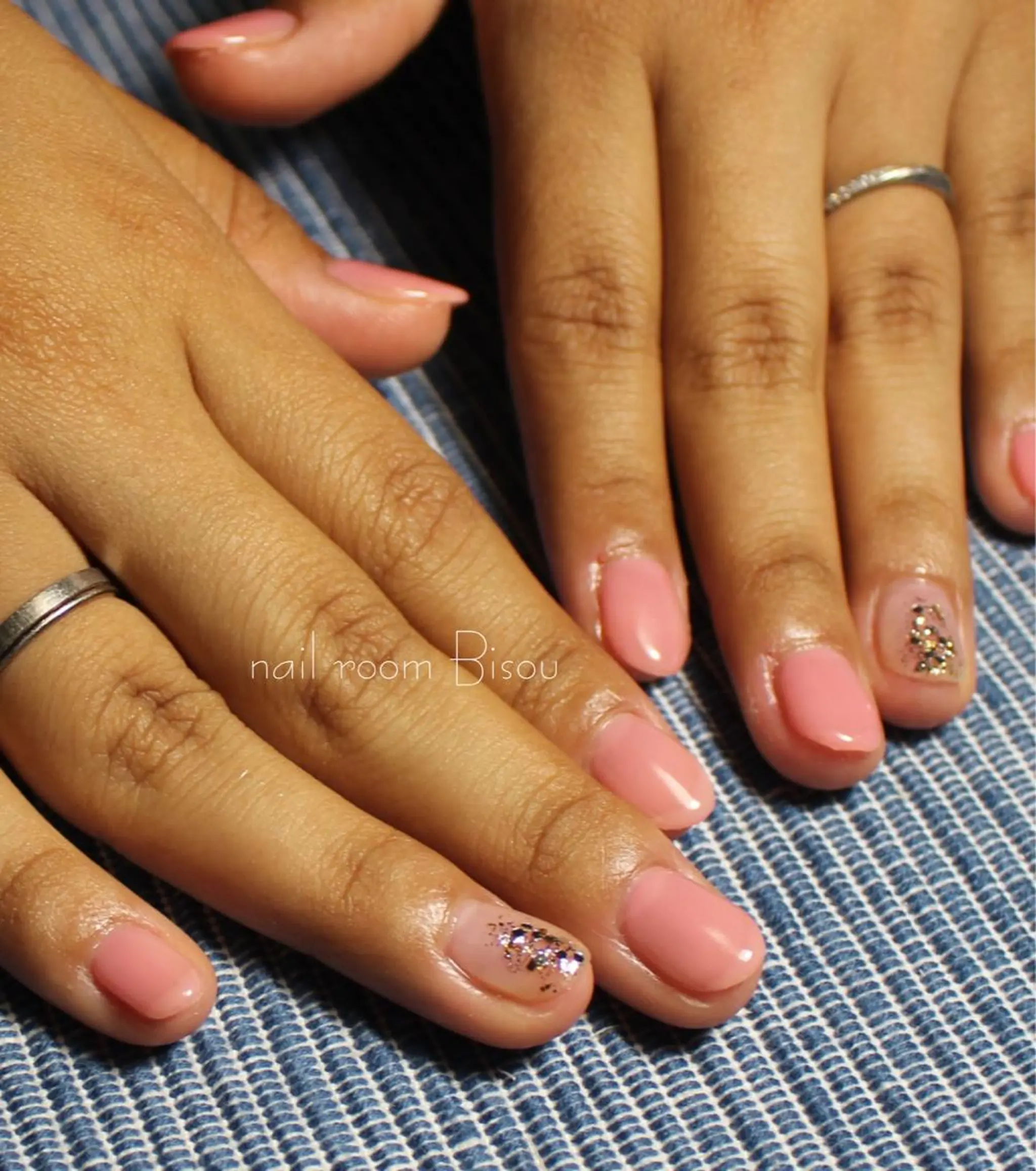 ネイル クリアネイル フットネイル ジェルネイル ラメ(グリッター) ワンカラーネイル Negishi Akiのネイルデザイン