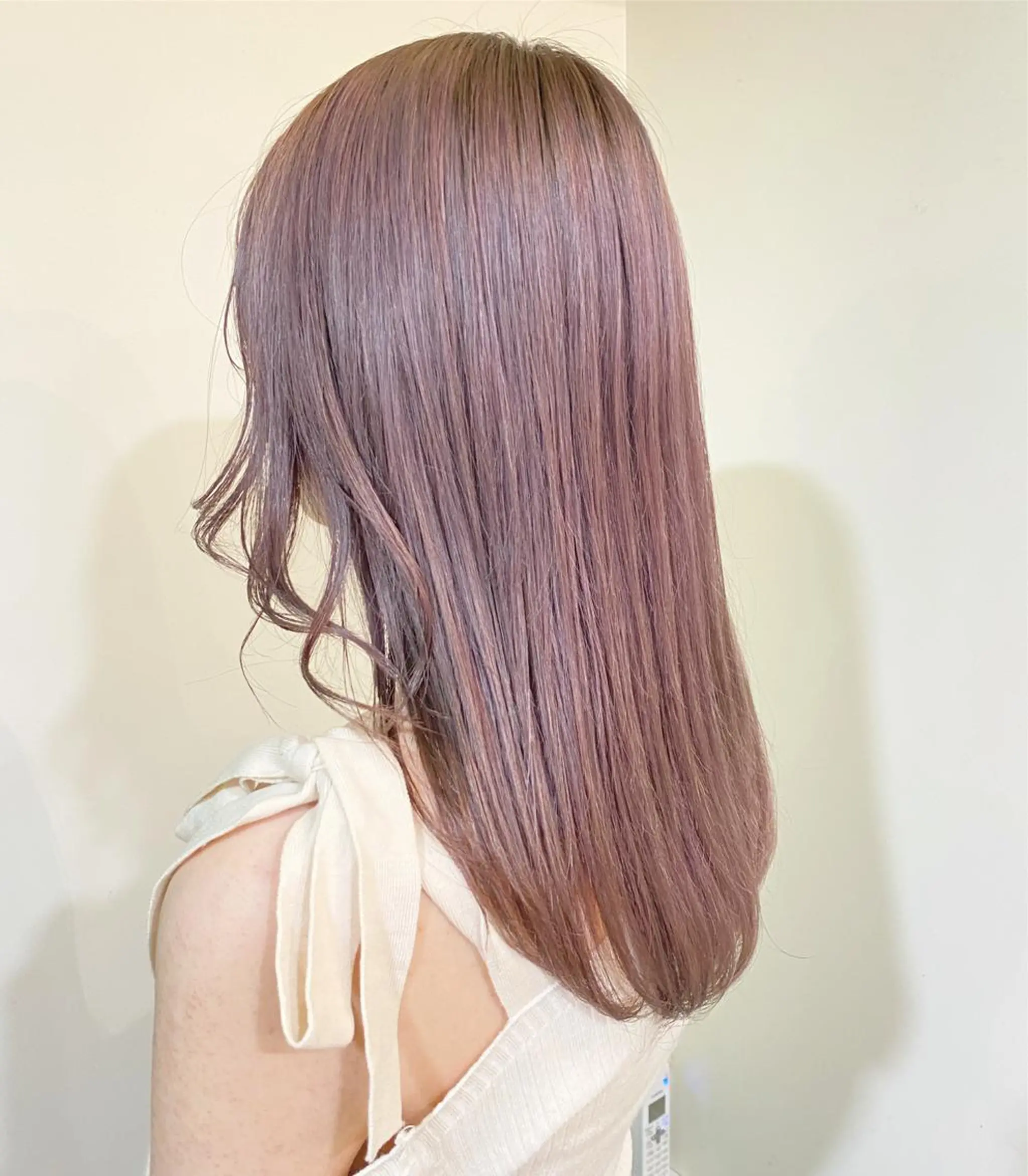 セミロング カラー パーマ ヘアアレンジ メンズ キッズ ネイル マツエク・マツパ メンズブリーチ メンズハイトーン ブリーチ ダブルカラー グレージュ ヘアカラー 🌈デザインヘア職人 Kaede🌈のヘアスタイル